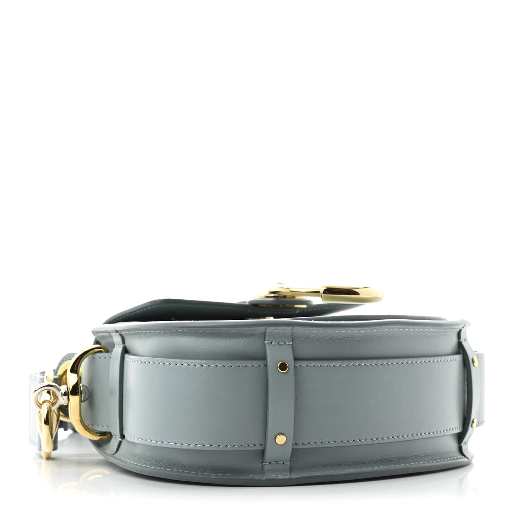 Calfskin Small Tess Bag Faded Blue
