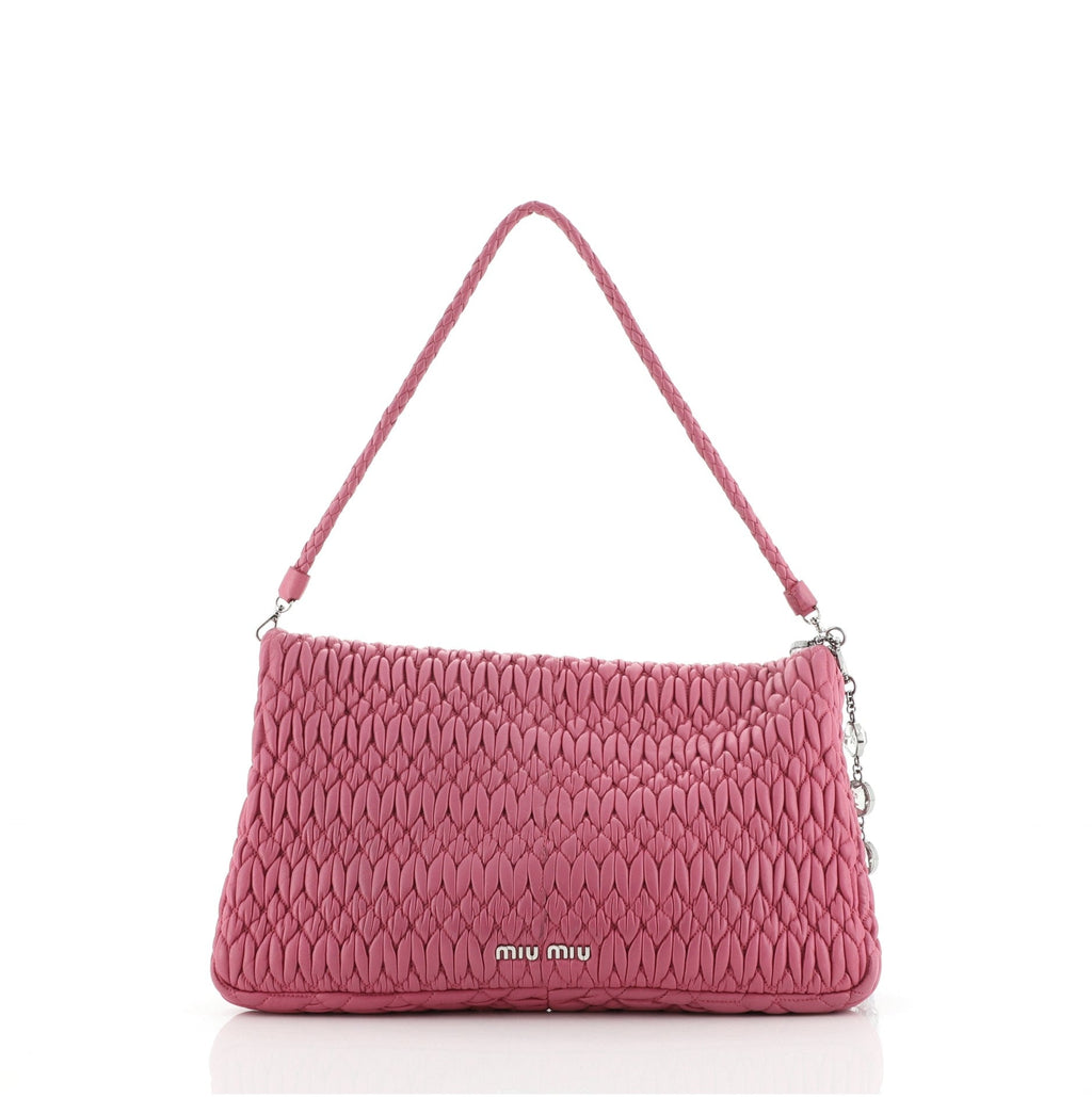 Crystal Clutch Matelasse Leather XL