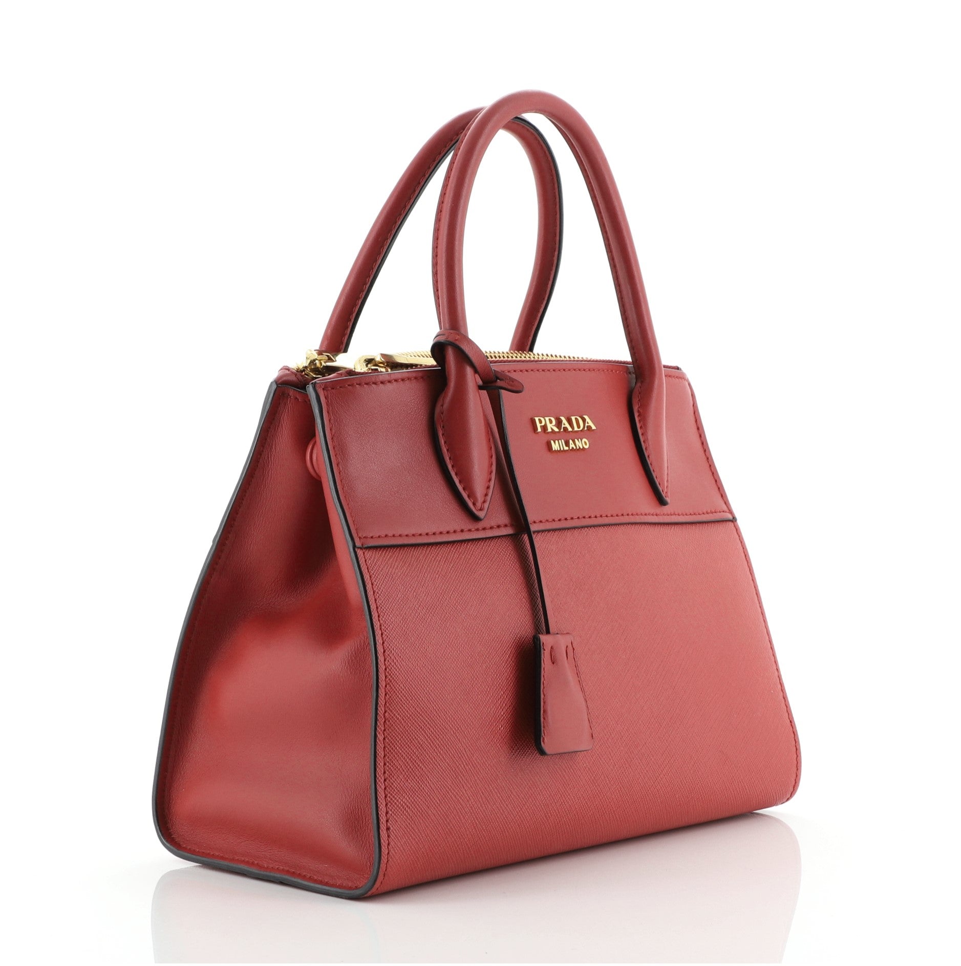 Paradigme Tote Saffiano with City Calf Mini