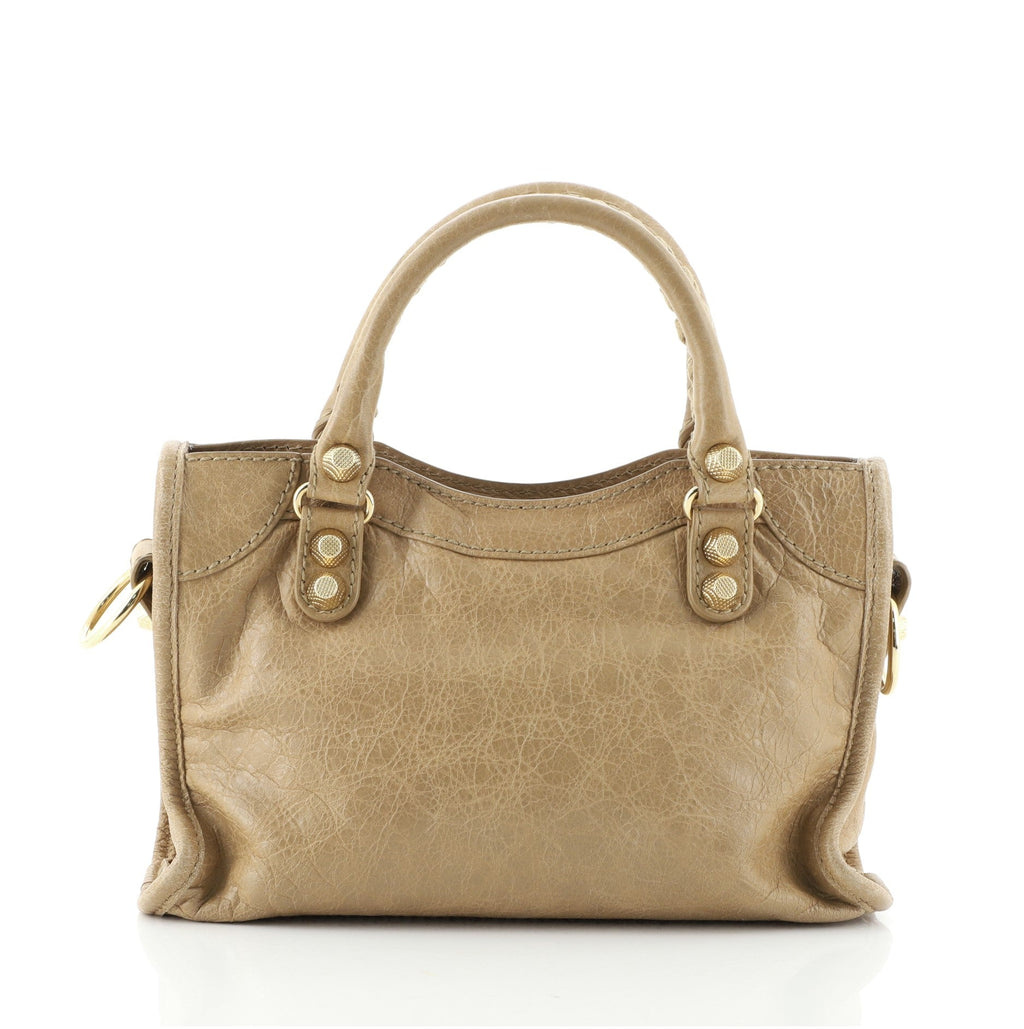 City Giant Studs Bag Leather Mini