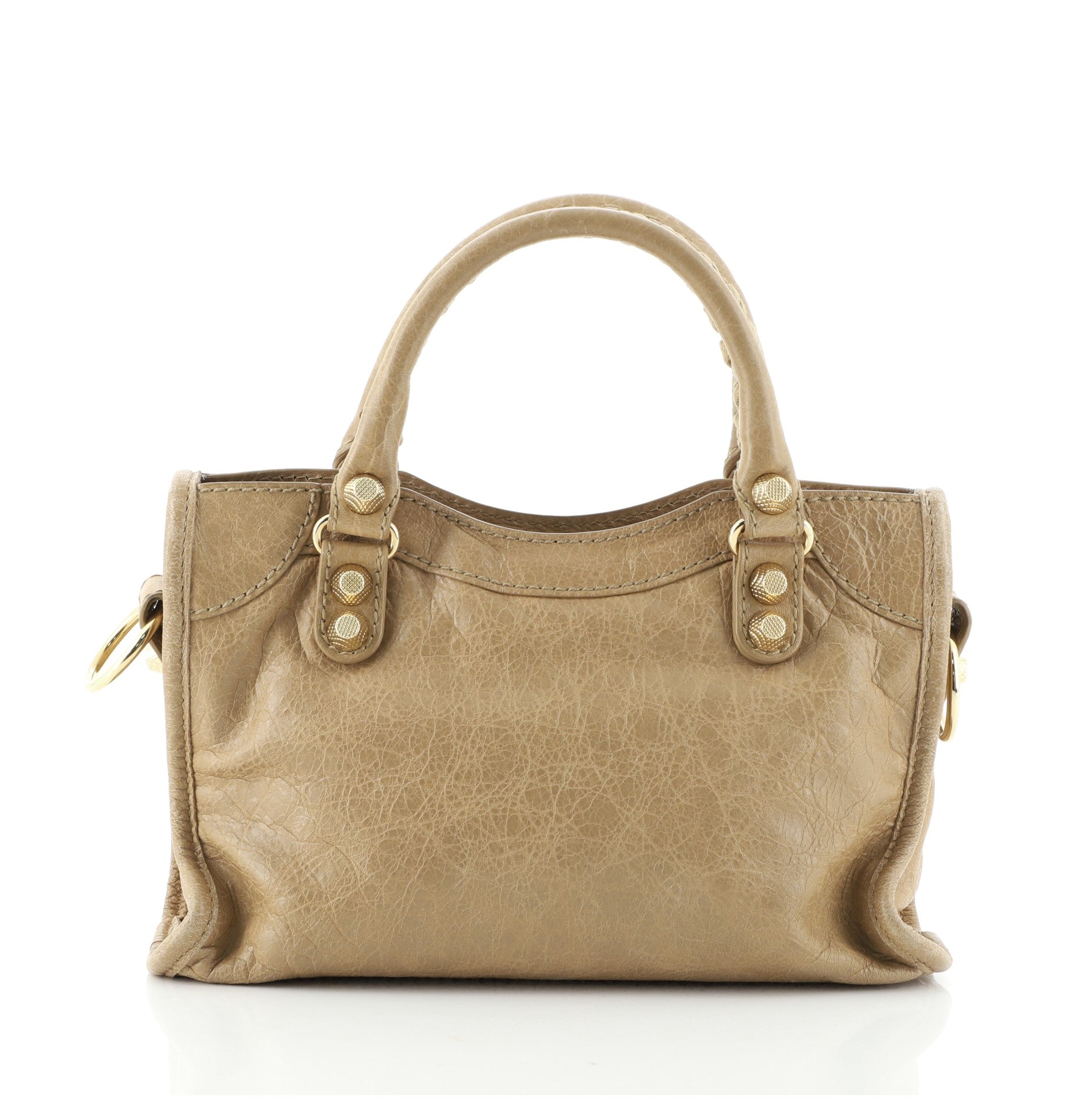 City Giant Studs Bag Leather Mini