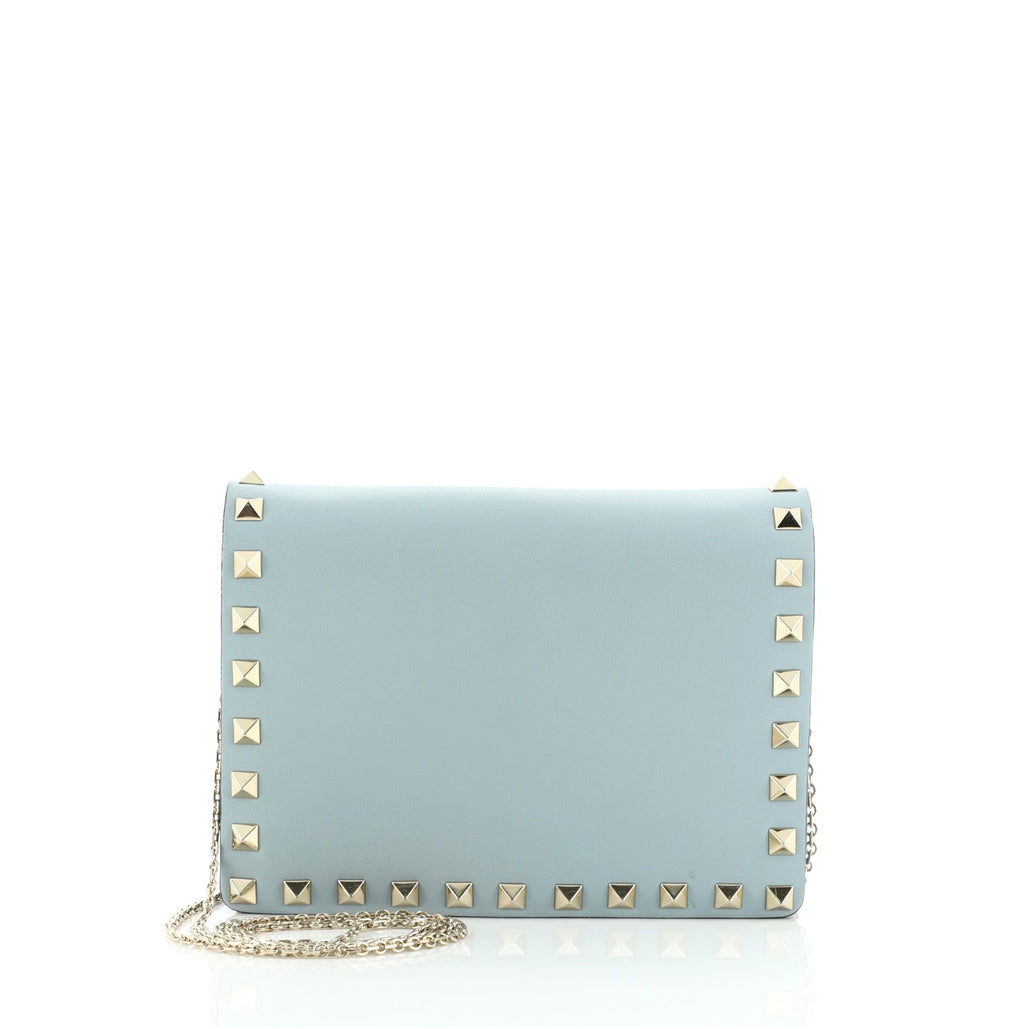 Rockstud Pouch Crossbody Bag Leather Mini