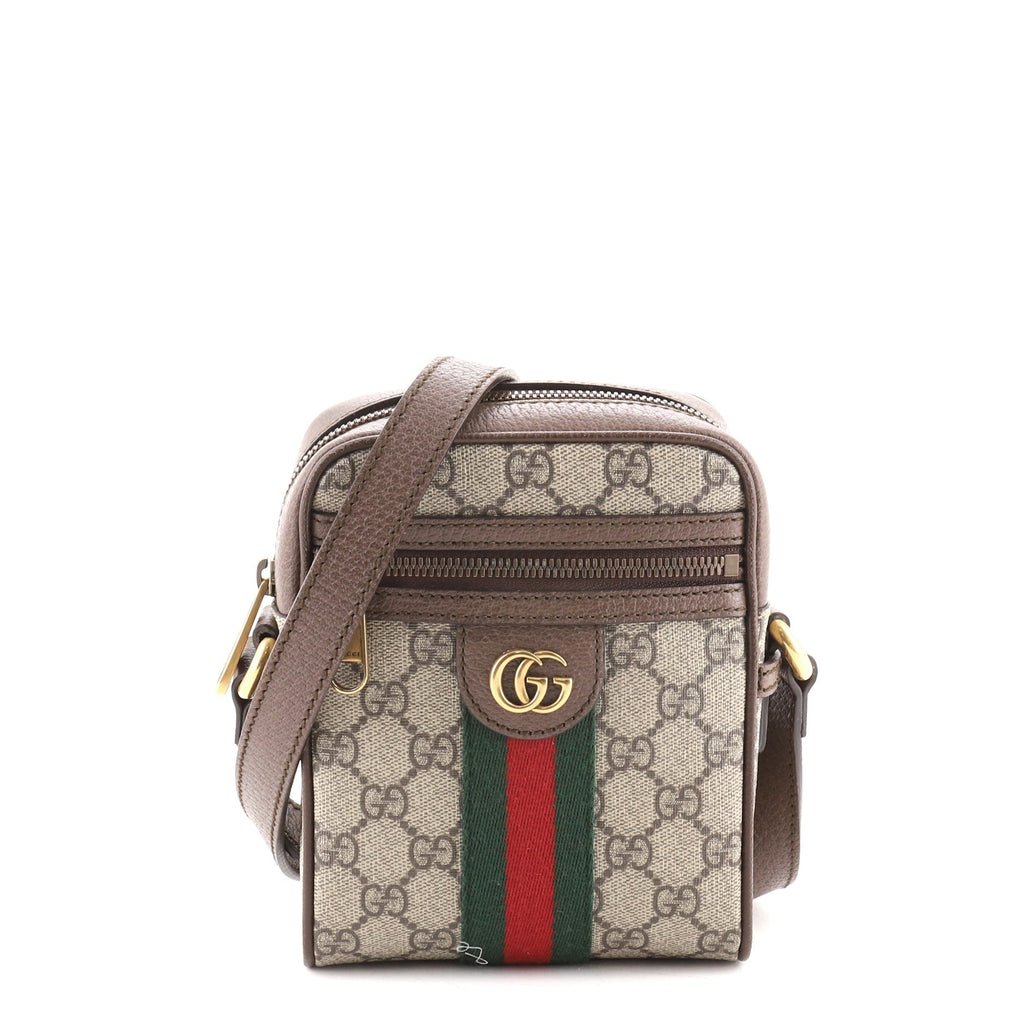 Ophidia Messenger Bag GG Coated Canvas Mini