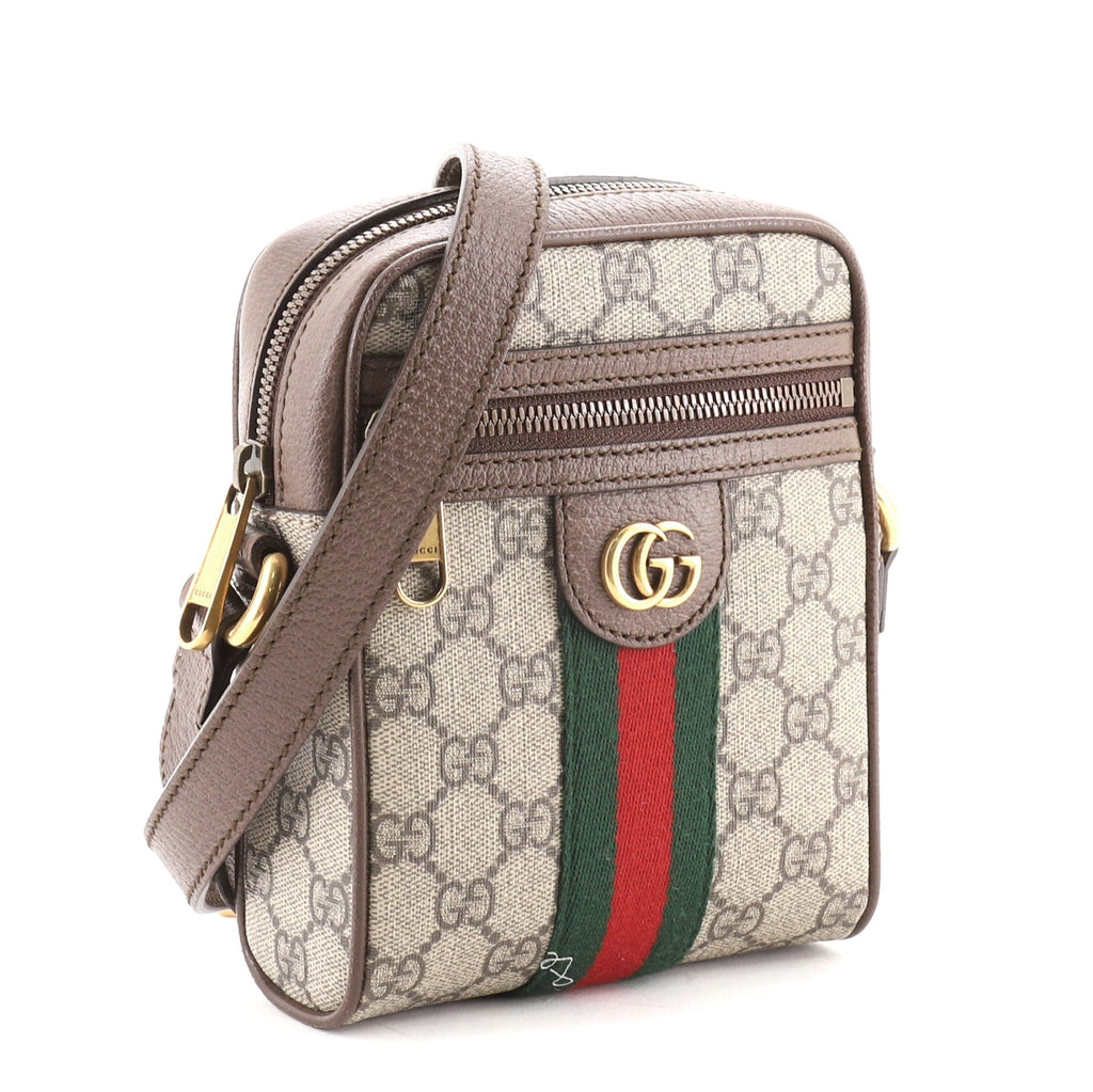 Ophidia Messenger Bag GG Coated Canvas Mini