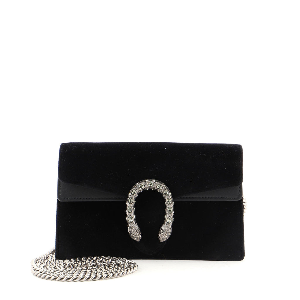 Dionysus Bag Velvet Super Mini