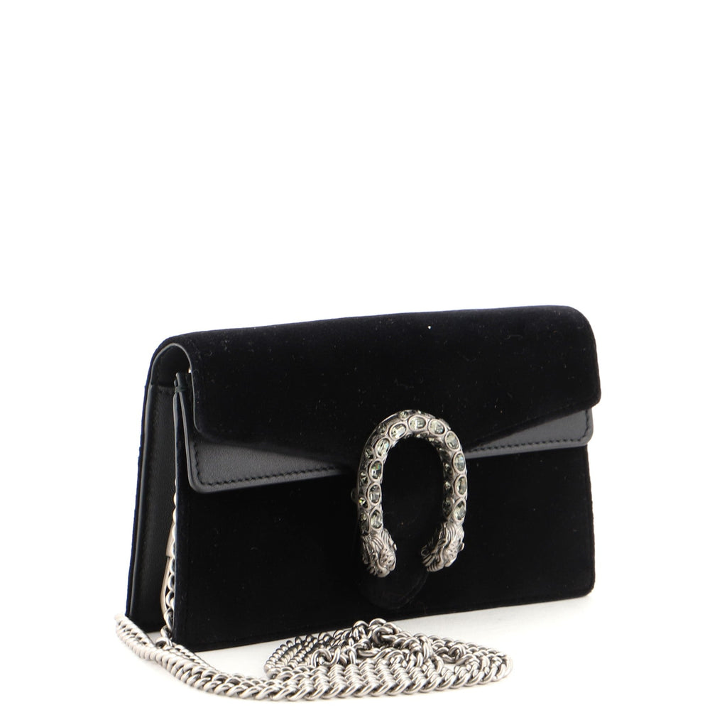 Dionysus Bag Velvet Super Mini