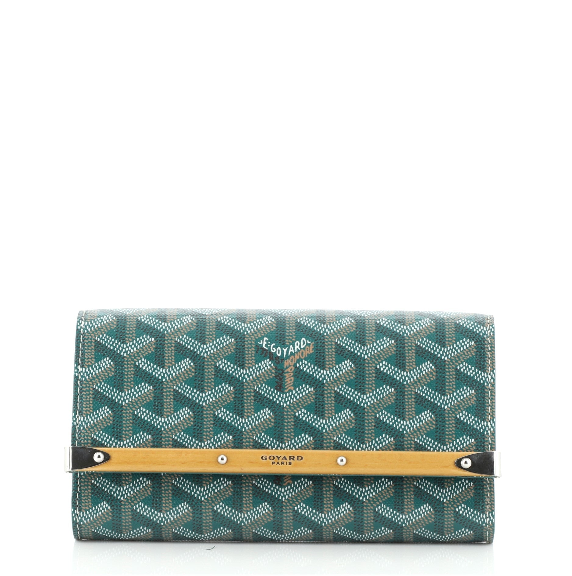 Monte Carlo Clutch Coated Canvas Mini