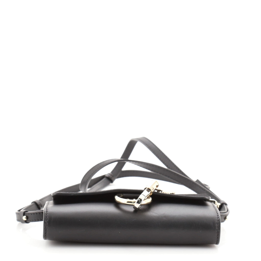 Faye Shoulder Bag Leather and Suede Mini