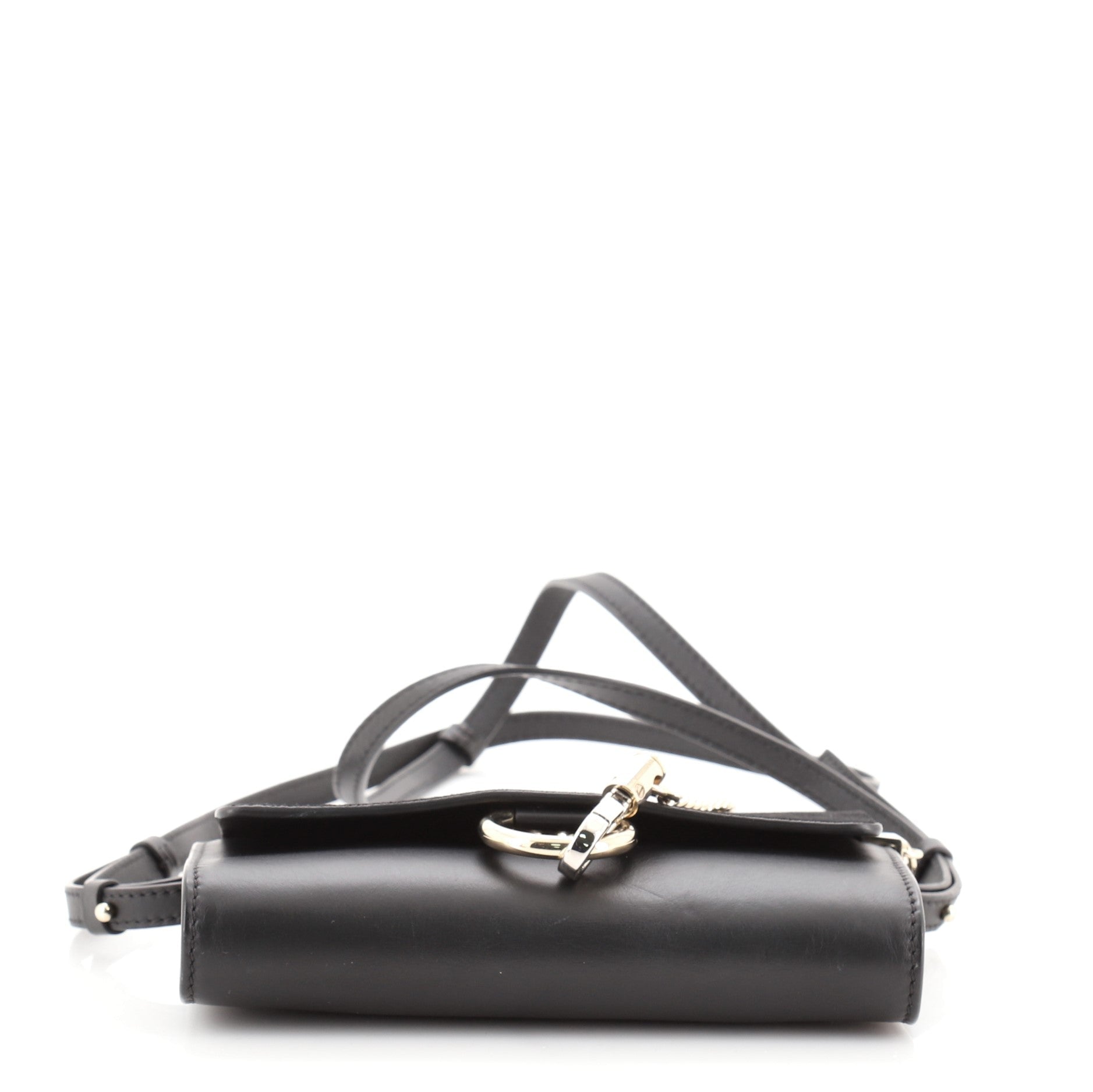 Faye Shoulder Bag Leather and Suede Mini