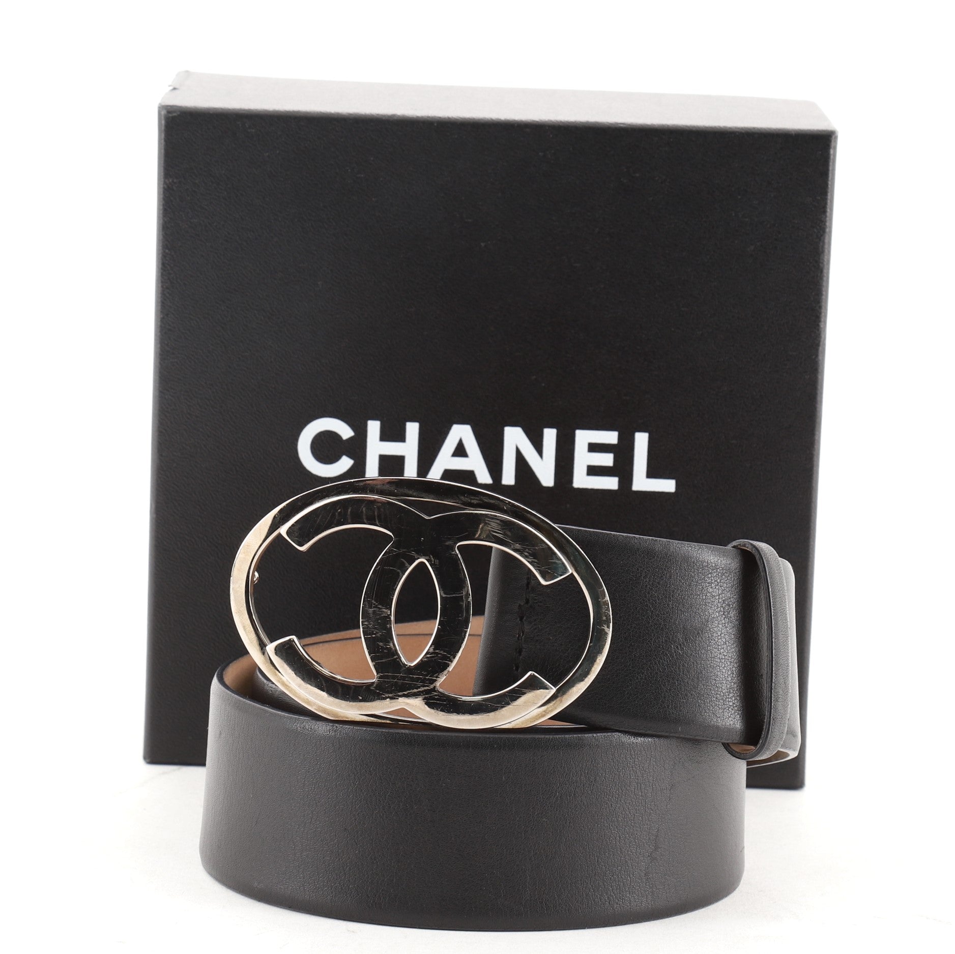 CC Belt Calfskin Wide 100