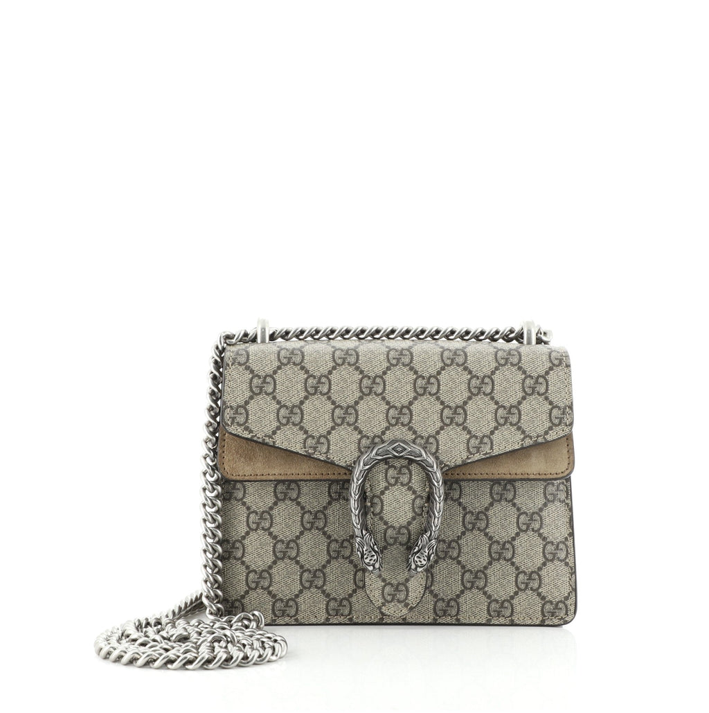 Dionysus Bag GG Coated Canvas Mini