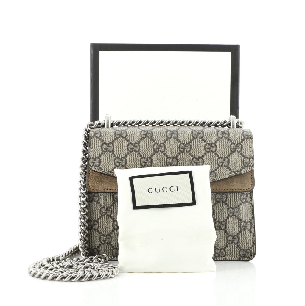 Dionysus Bag GG Coated Canvas Mini