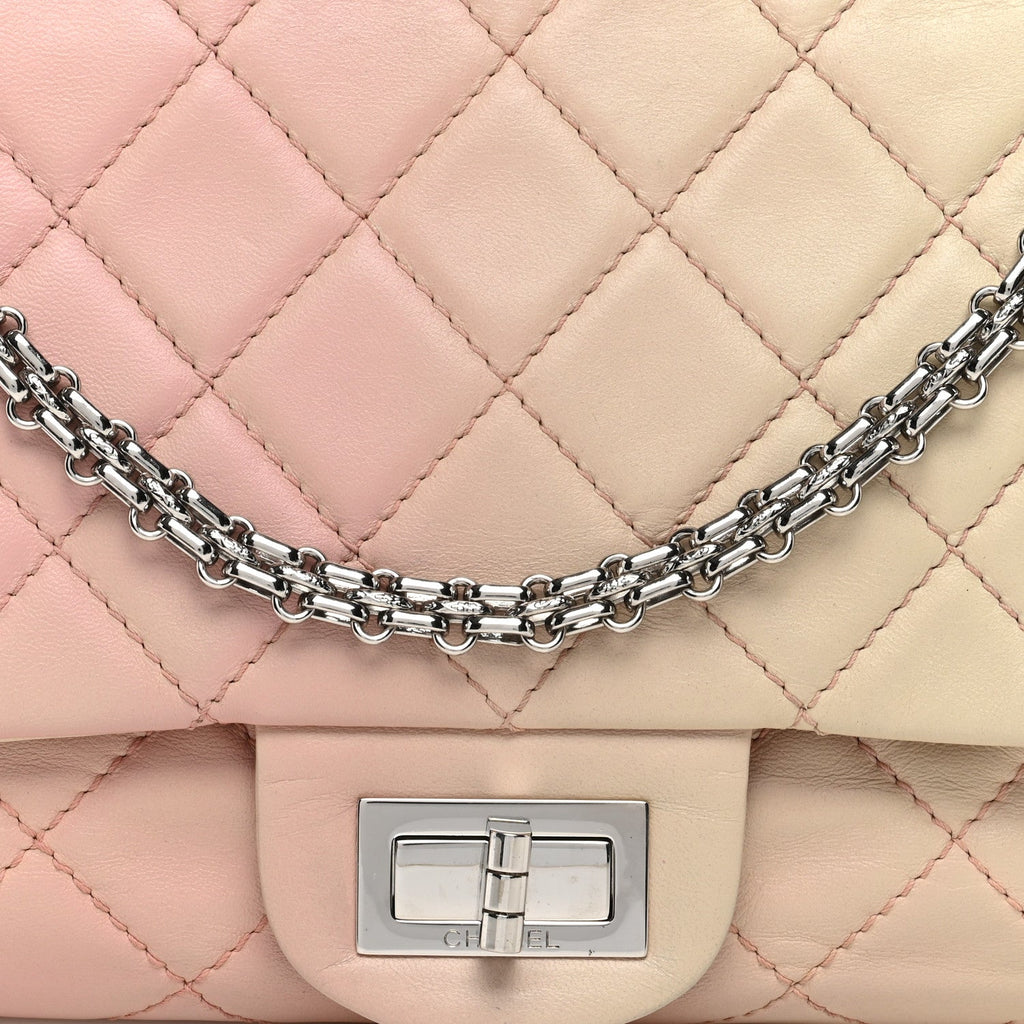 Lambskin Degrade Quilted 2.55 Reissue 227 Flap Pink