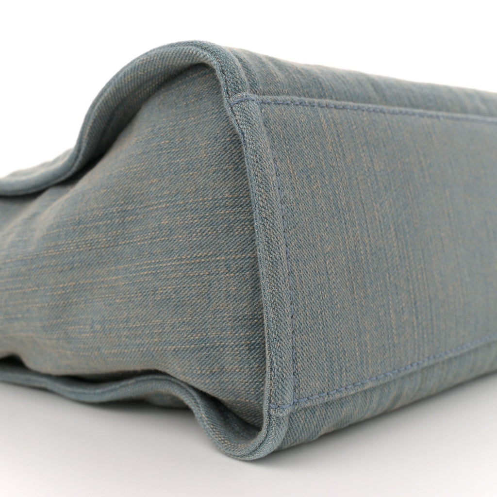 Denim Small Deauville Tote Light Blue
