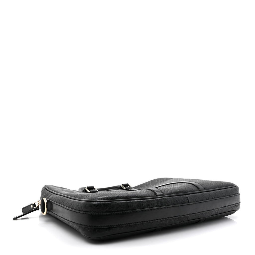 Diamante Signature Briefcase Black