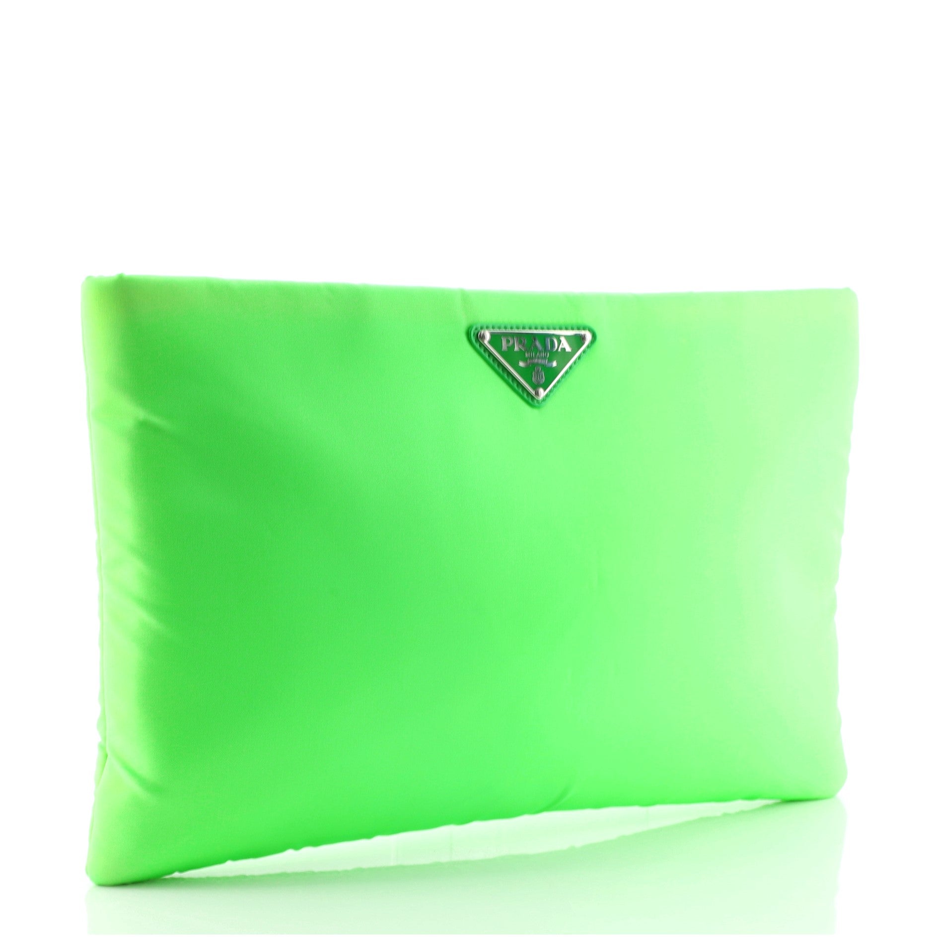 Fluo Chain Clutch Tessuto Large