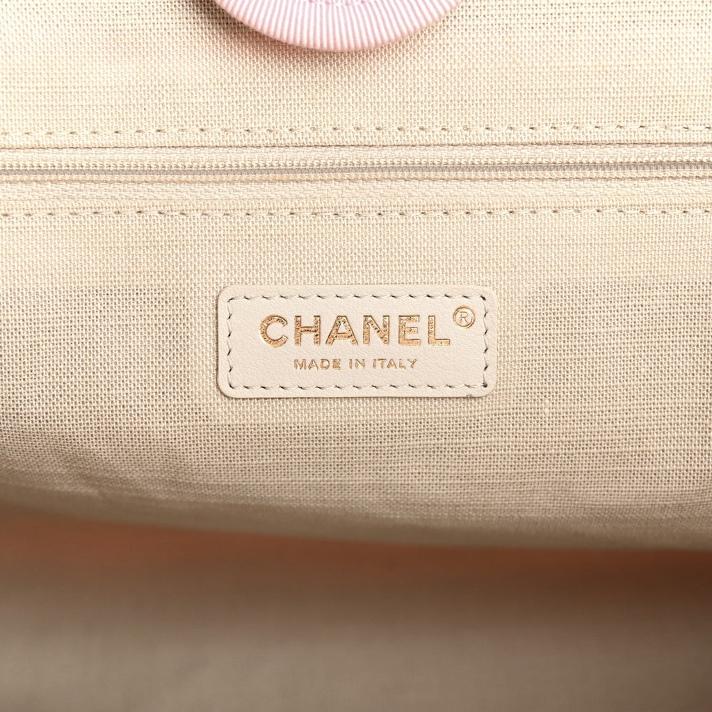 Mixed Fibers Small Deauville Tote Pink