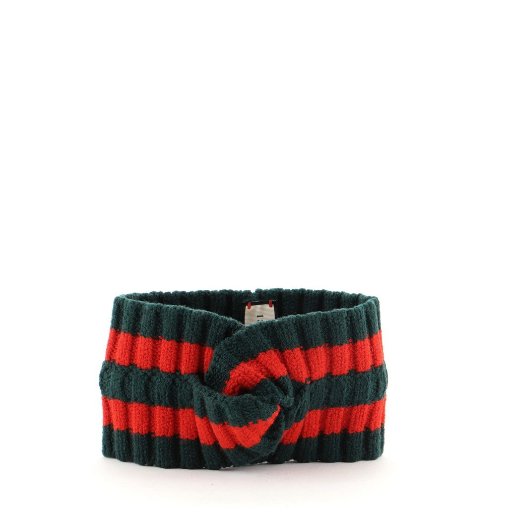Web Headband Knit Wool Blend XS