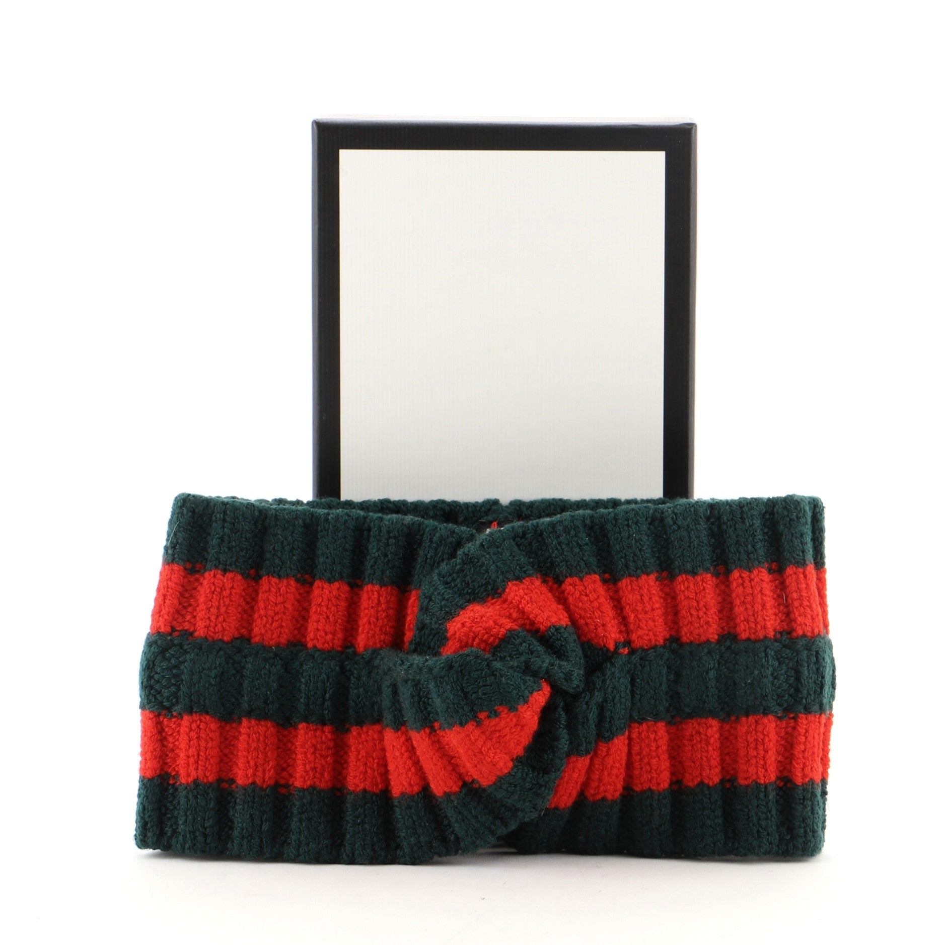 Web Headband Knit Wool Blend XS