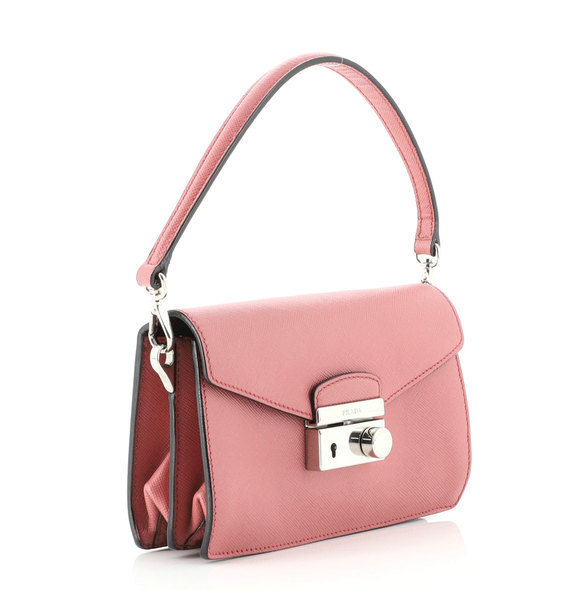 Convertible Sound Bag Saffiano Leather Mini