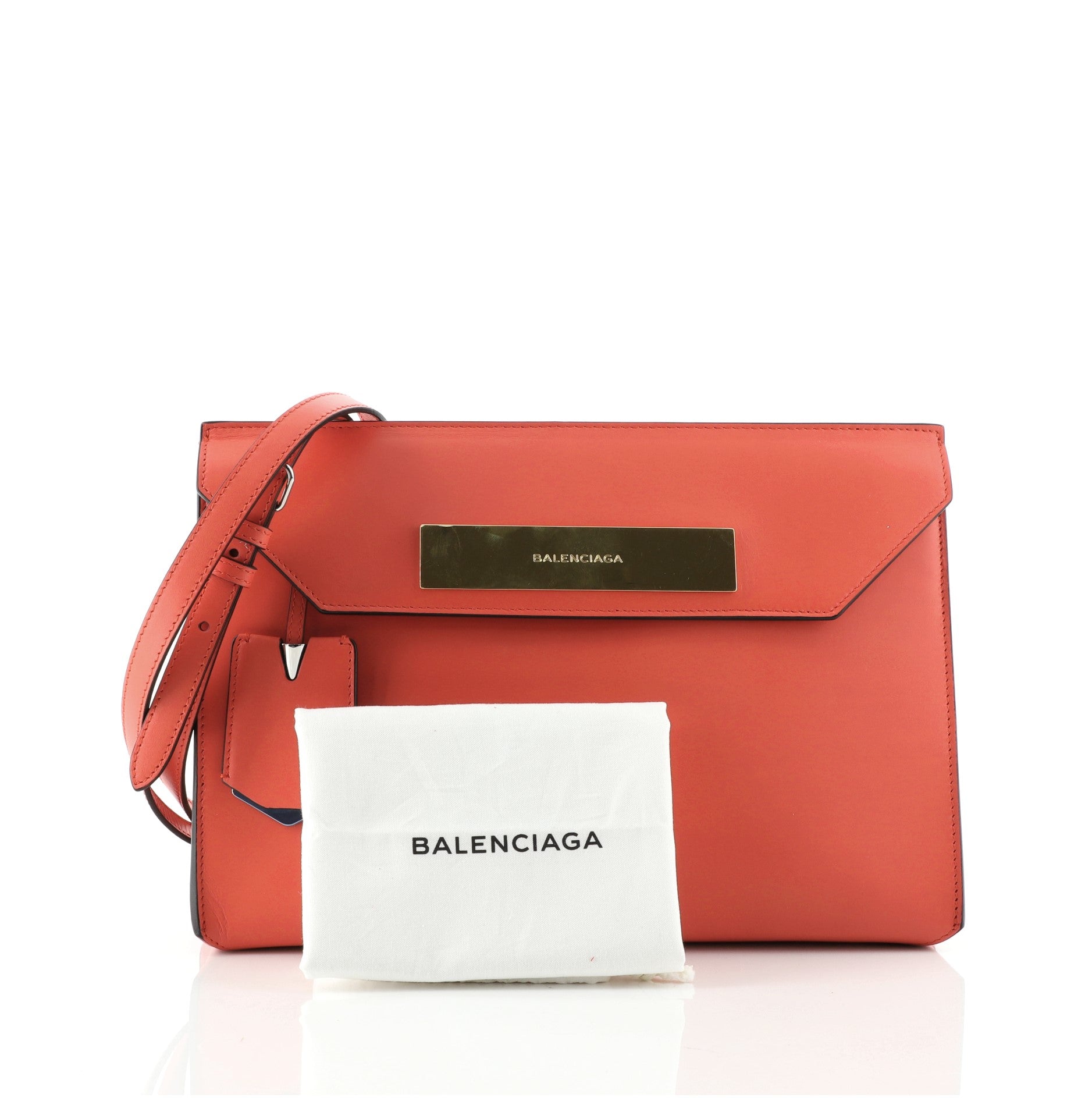 Cable Clutch Leather