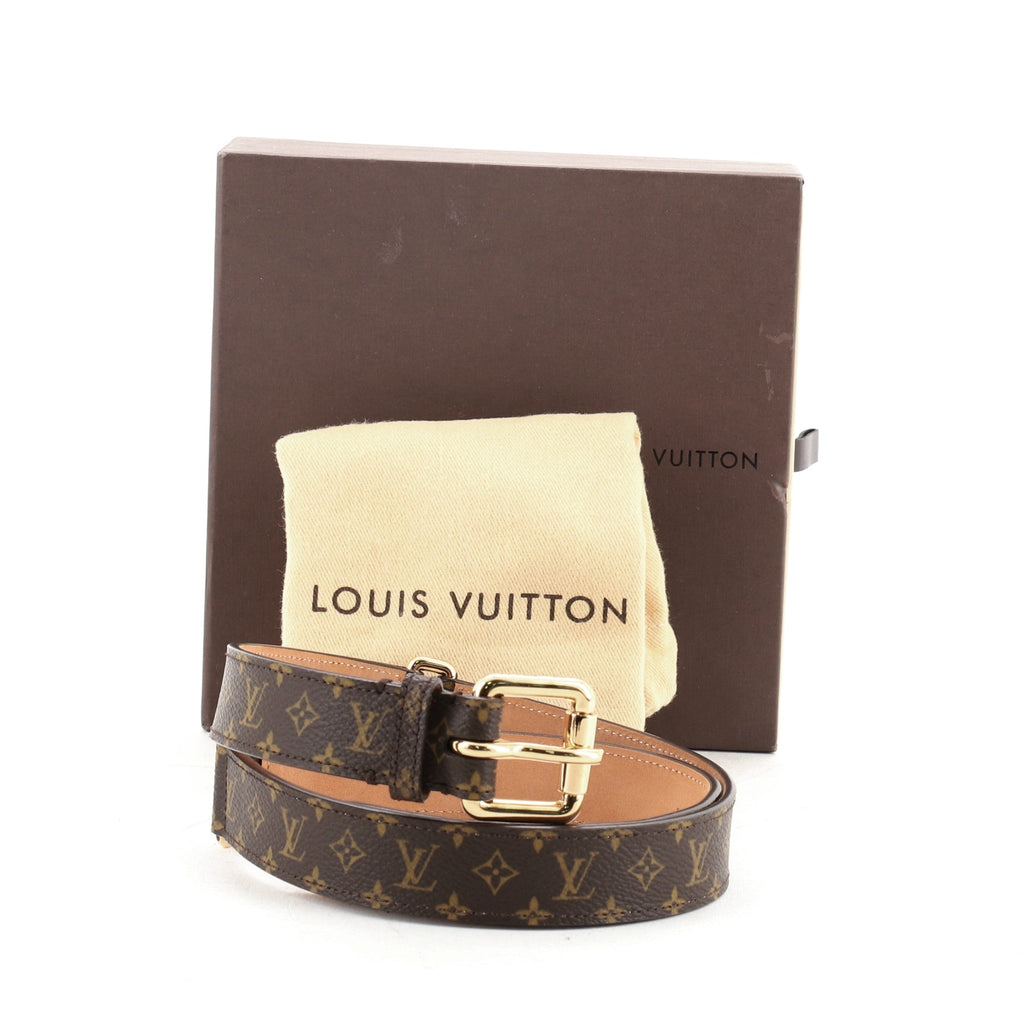 Ceinture Trio Belt Monogram Canvas Thin 70