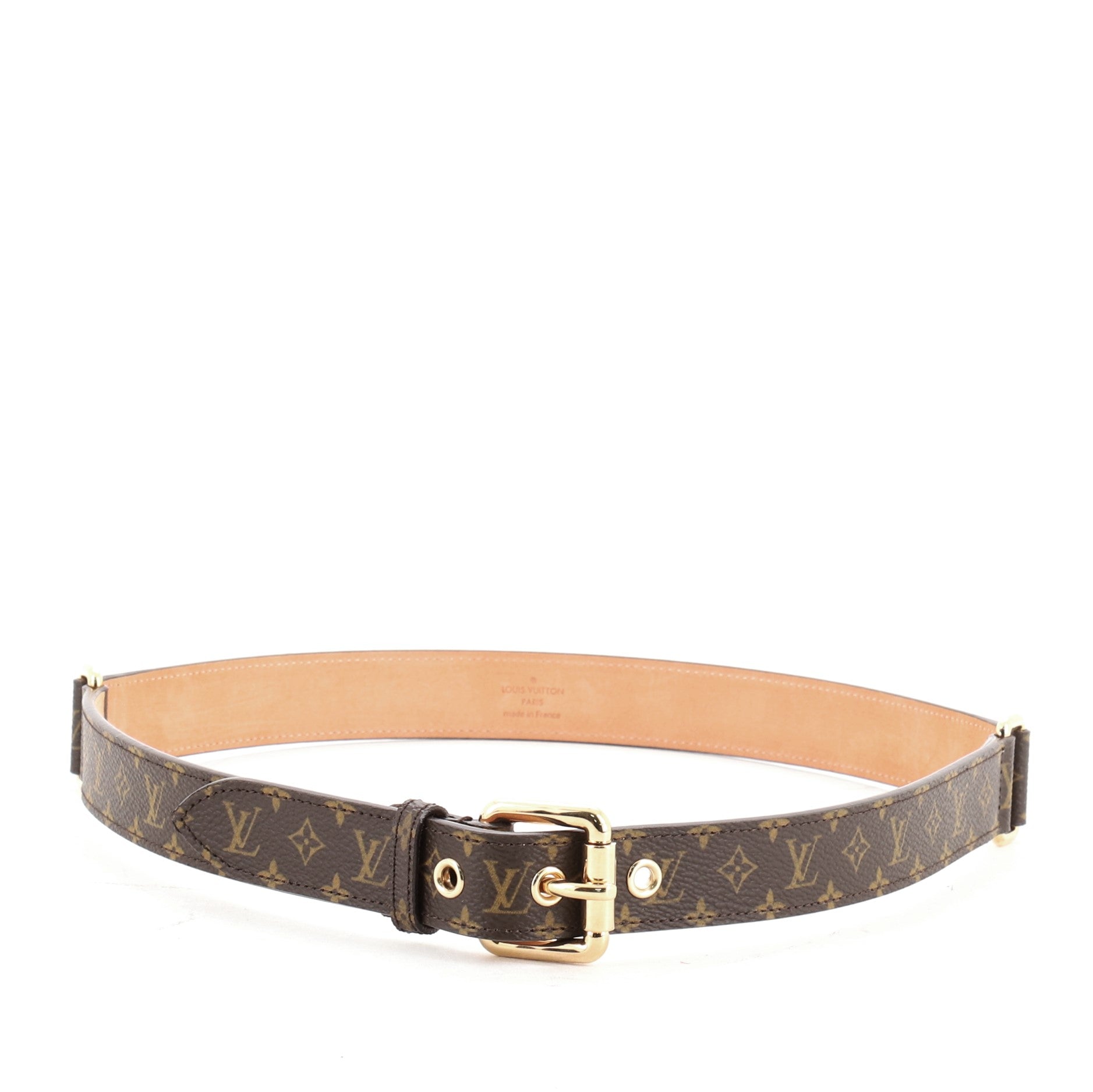 Ceinture Trio Belt Monogram Canvas Thin 70