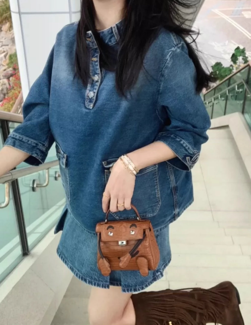 Chanel 24S denim pullover