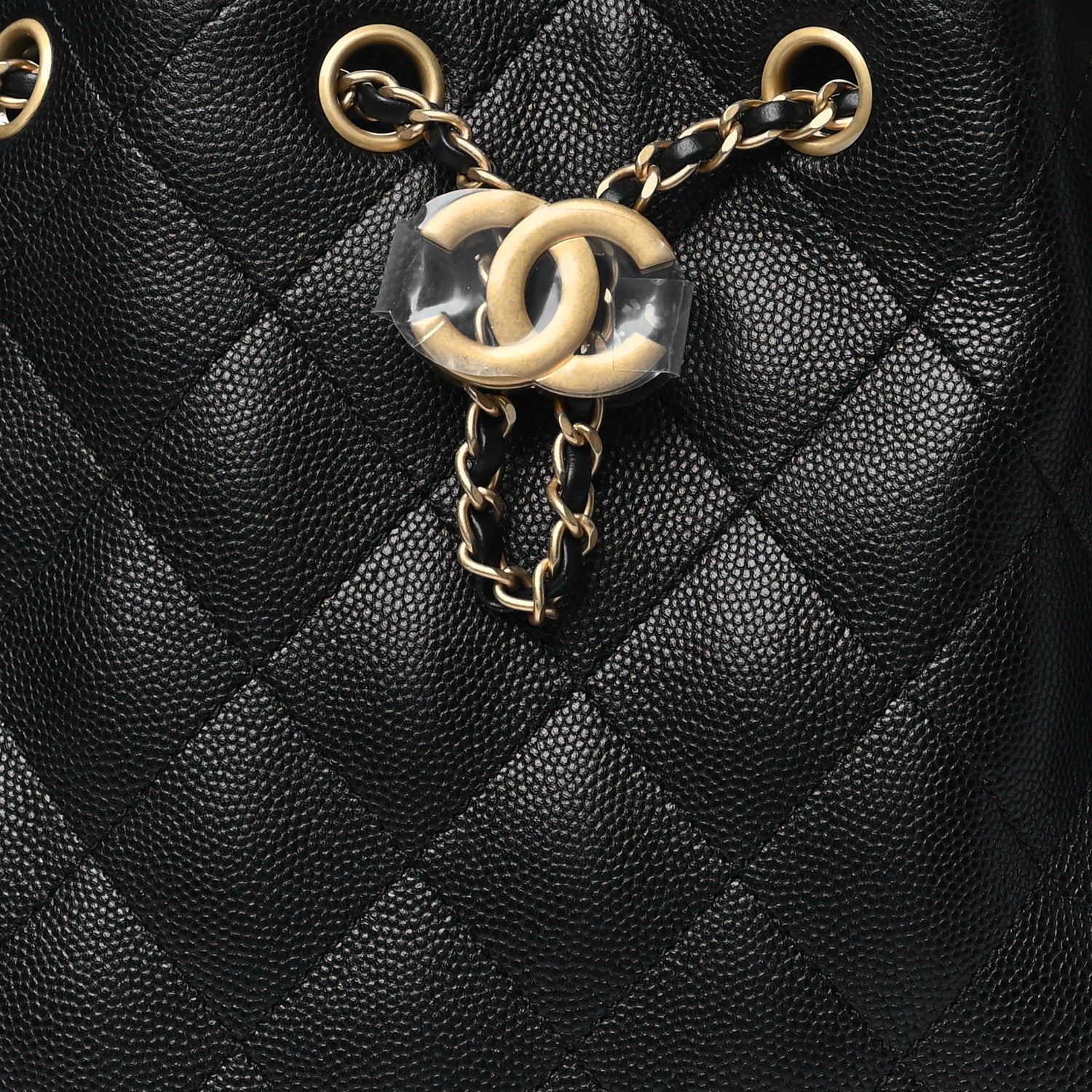 Caviar Quilted Small Chanel 25 Handbag Black