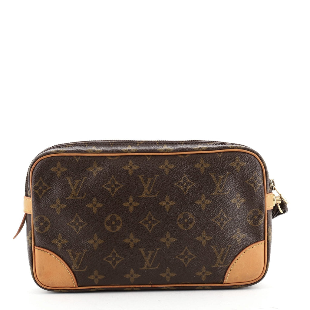 Marly Dragonne Clutch Monogram Canvas GM
