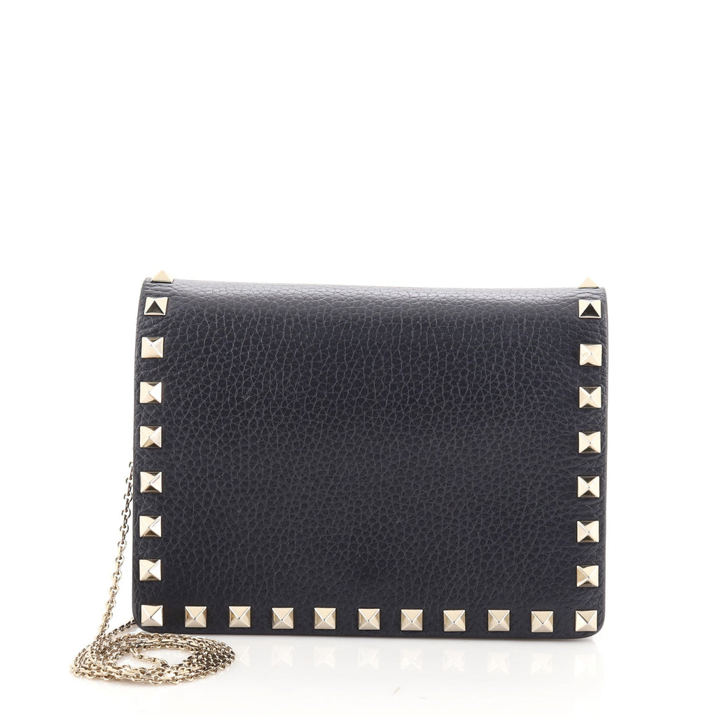 Rockstud Pouch Crossbody Bag Leather Mini