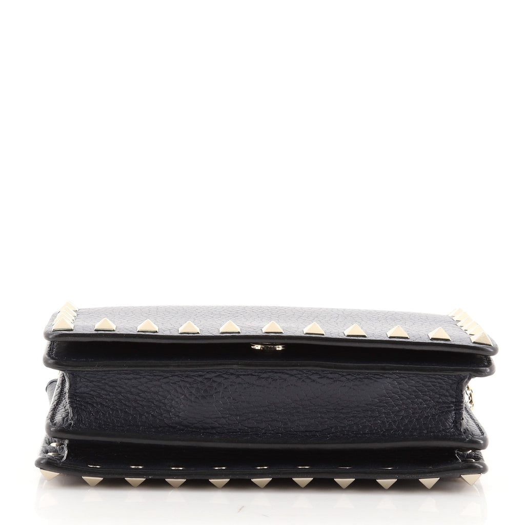Rockstud Pouch Crossbody Bag Leather Mini
