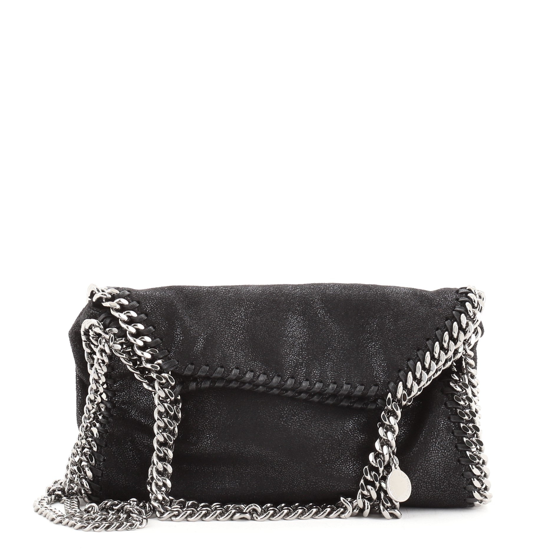 Falabella Fold Over Crossbody Bag Shaggy Deer Mini
