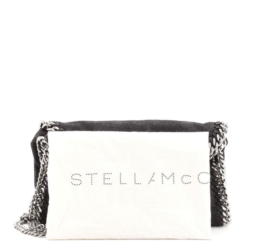 Falabella Fold Over Crossbody Bag Shaggy Deer Mini