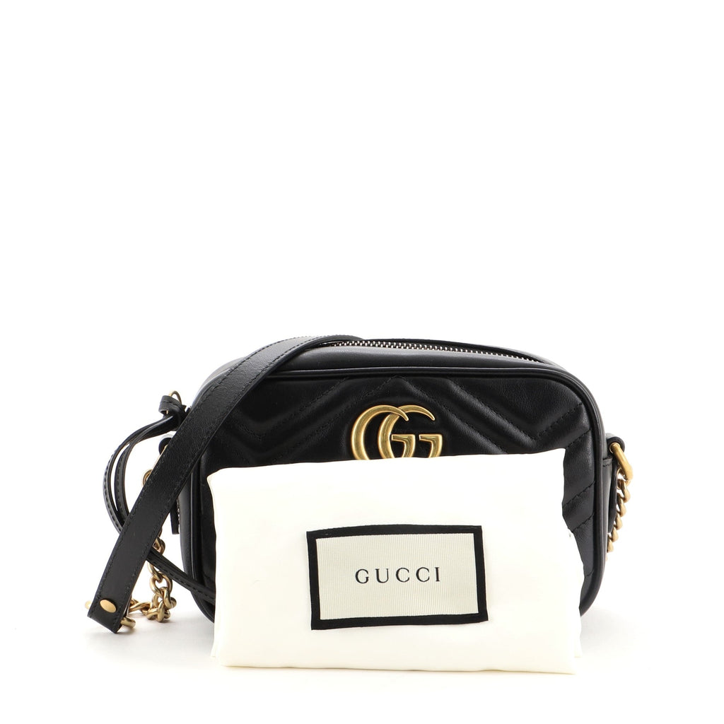 GG Marmont Shoulder Bag Matelasse Leather Mini