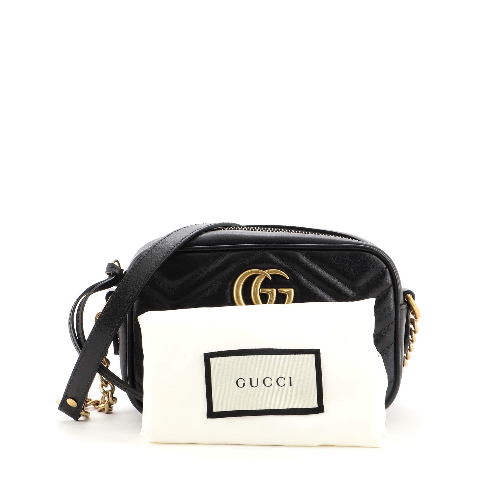 GG Marmont Shoulder Bag Matelasse Leather Mini