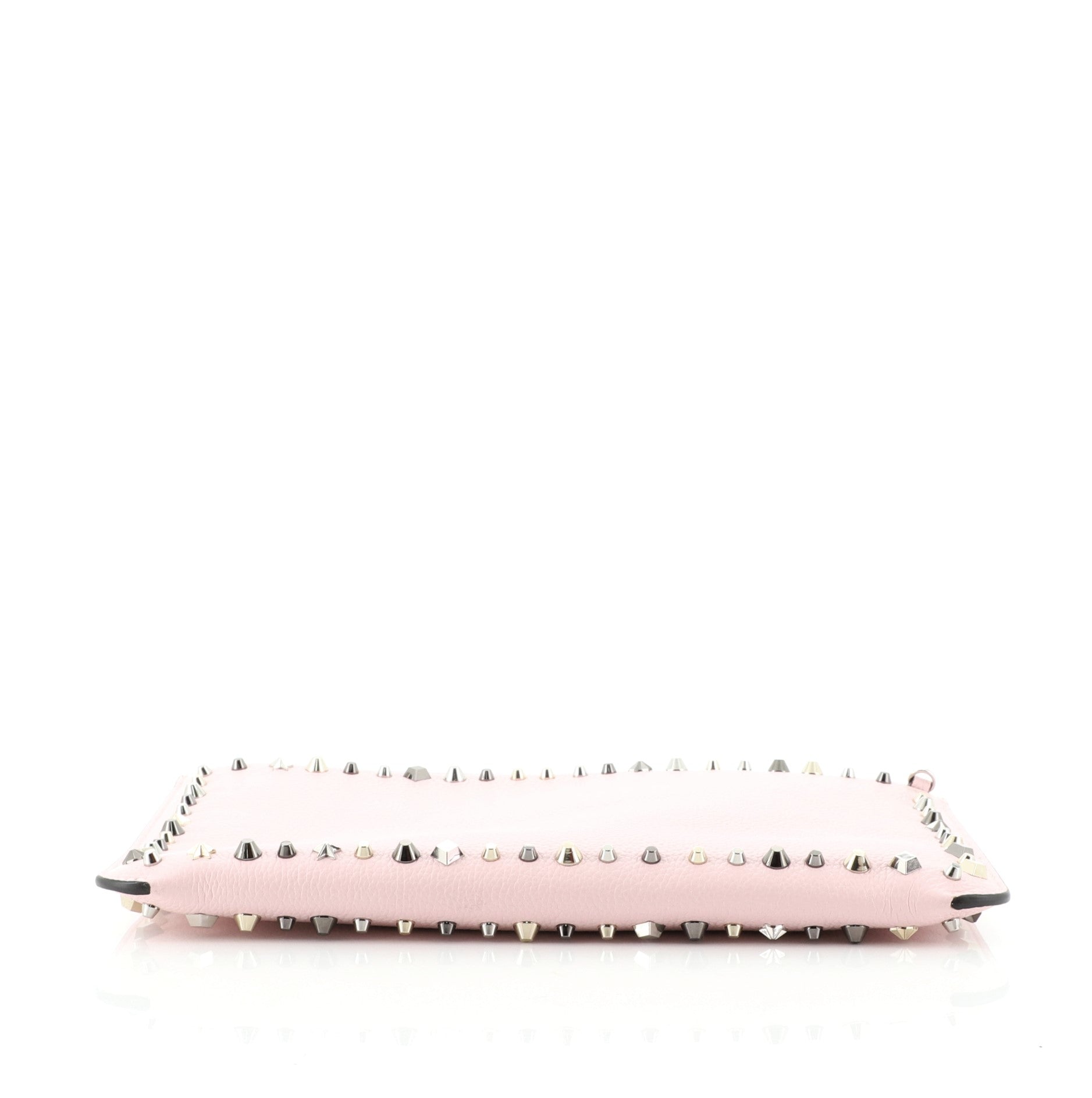 Loubiclutch Studded Leather