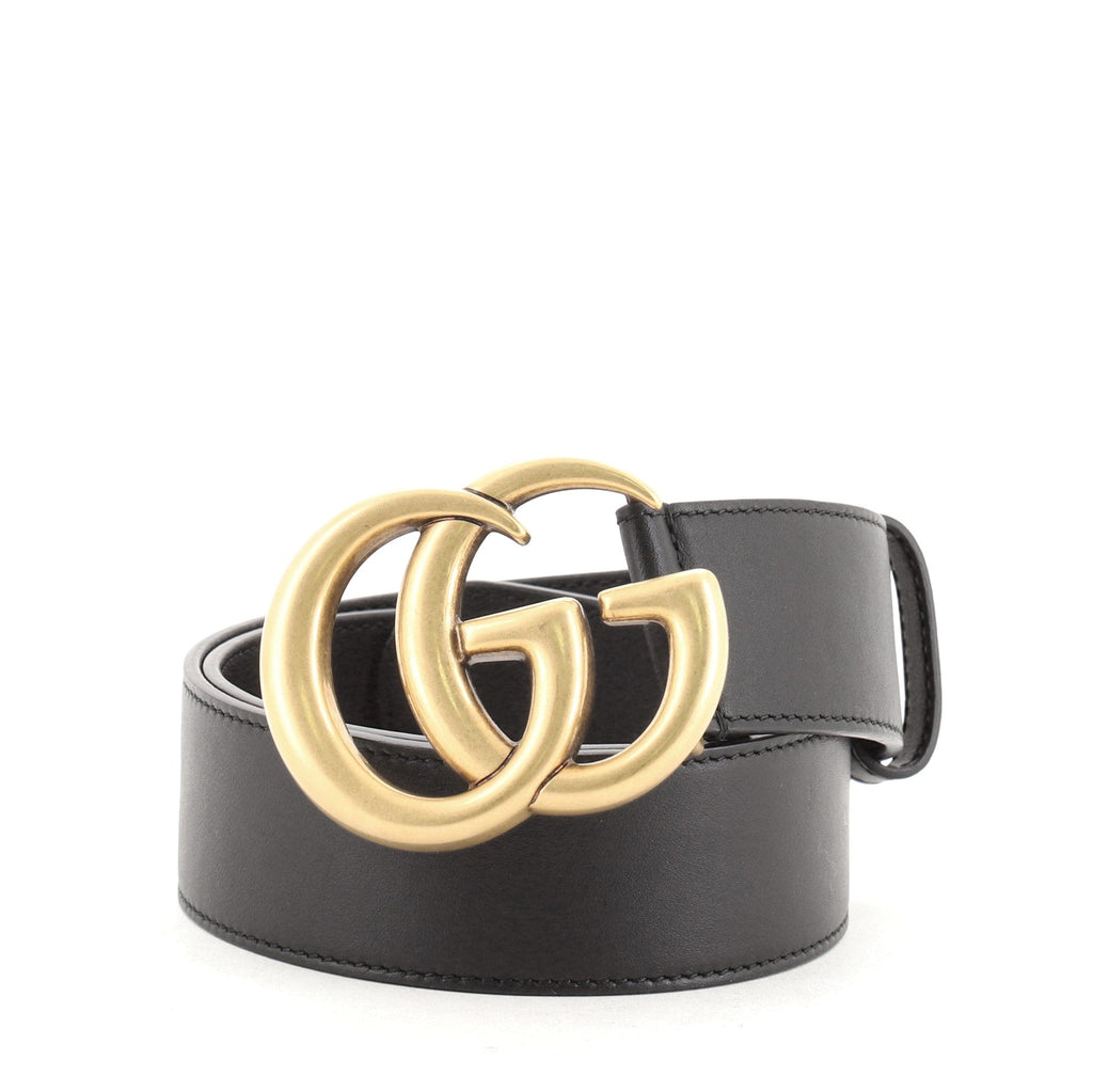 GG Marmont Belt Leather Wide 75