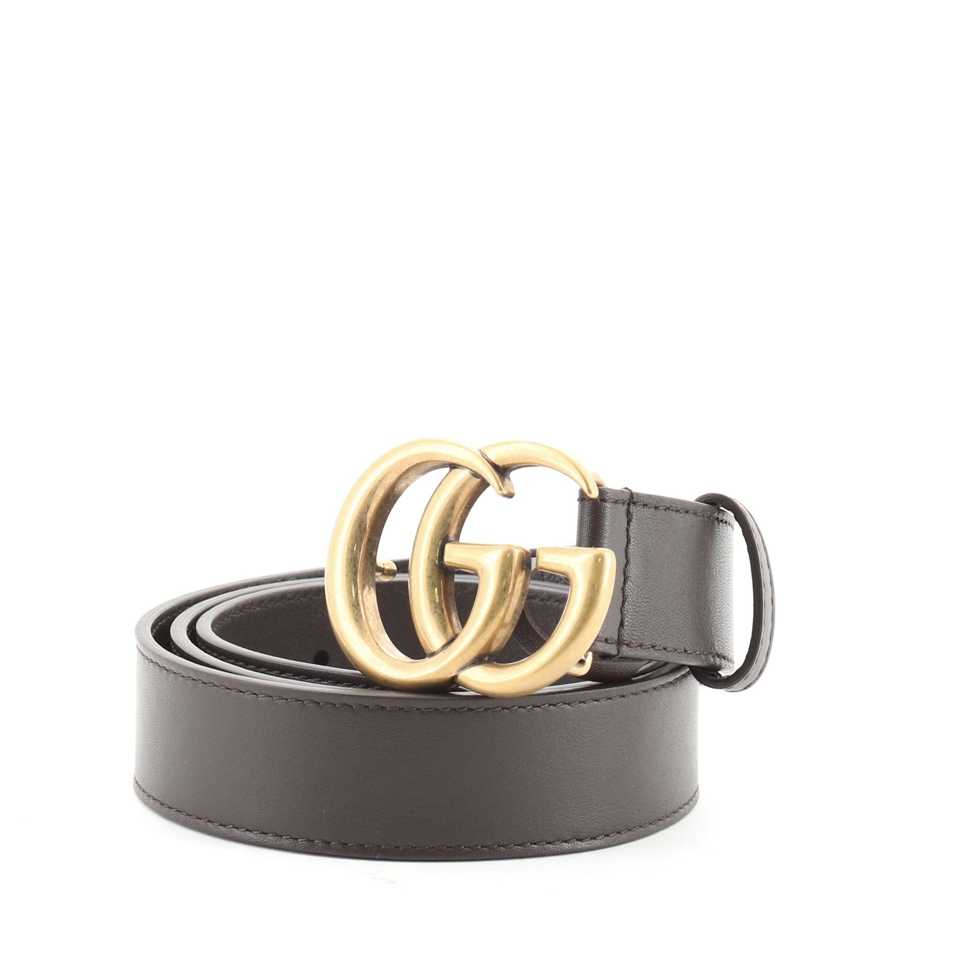 GG Marmont Belt Leather Medium 80
