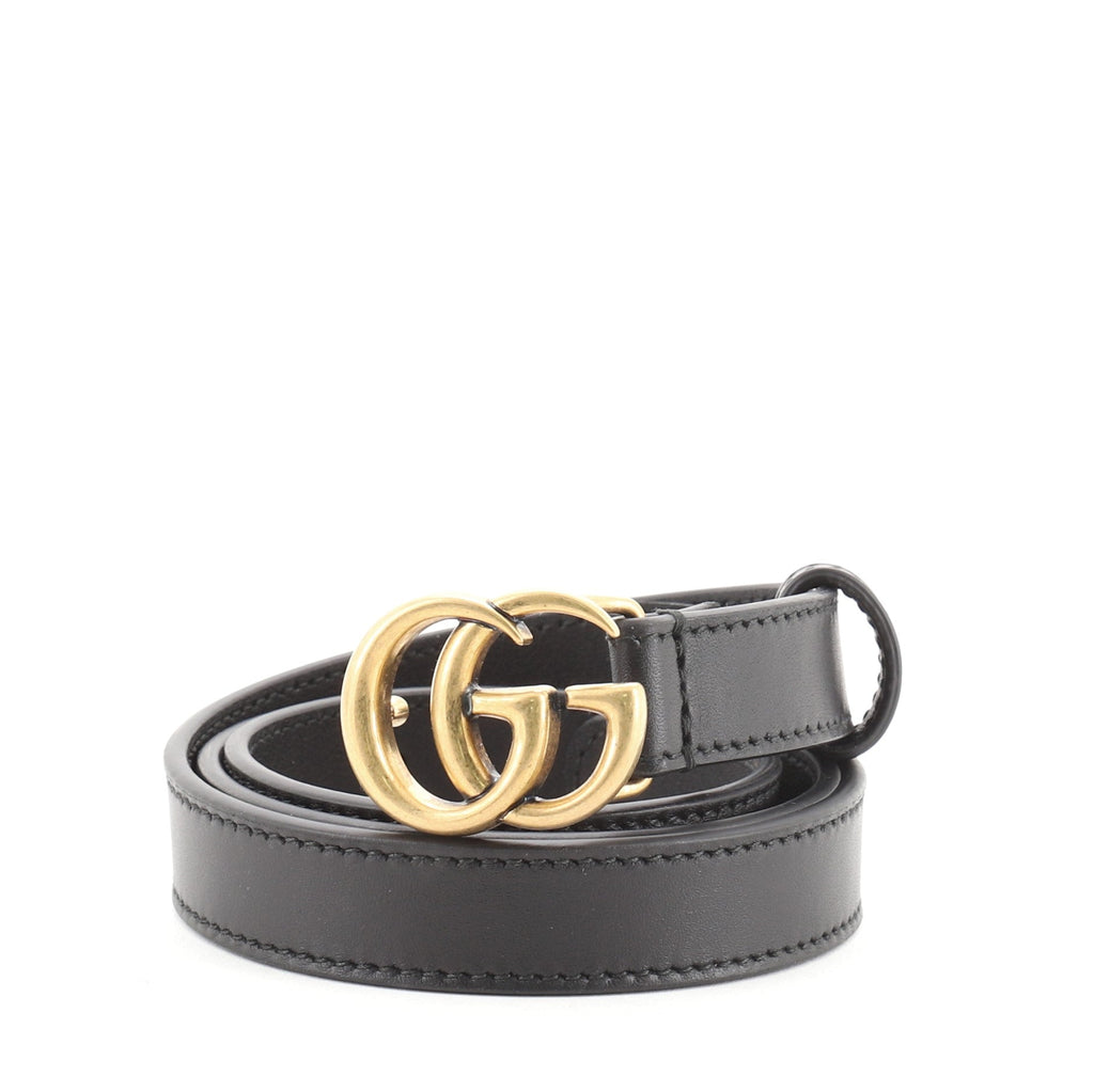 GG Marmont Belt Leather Thin 75