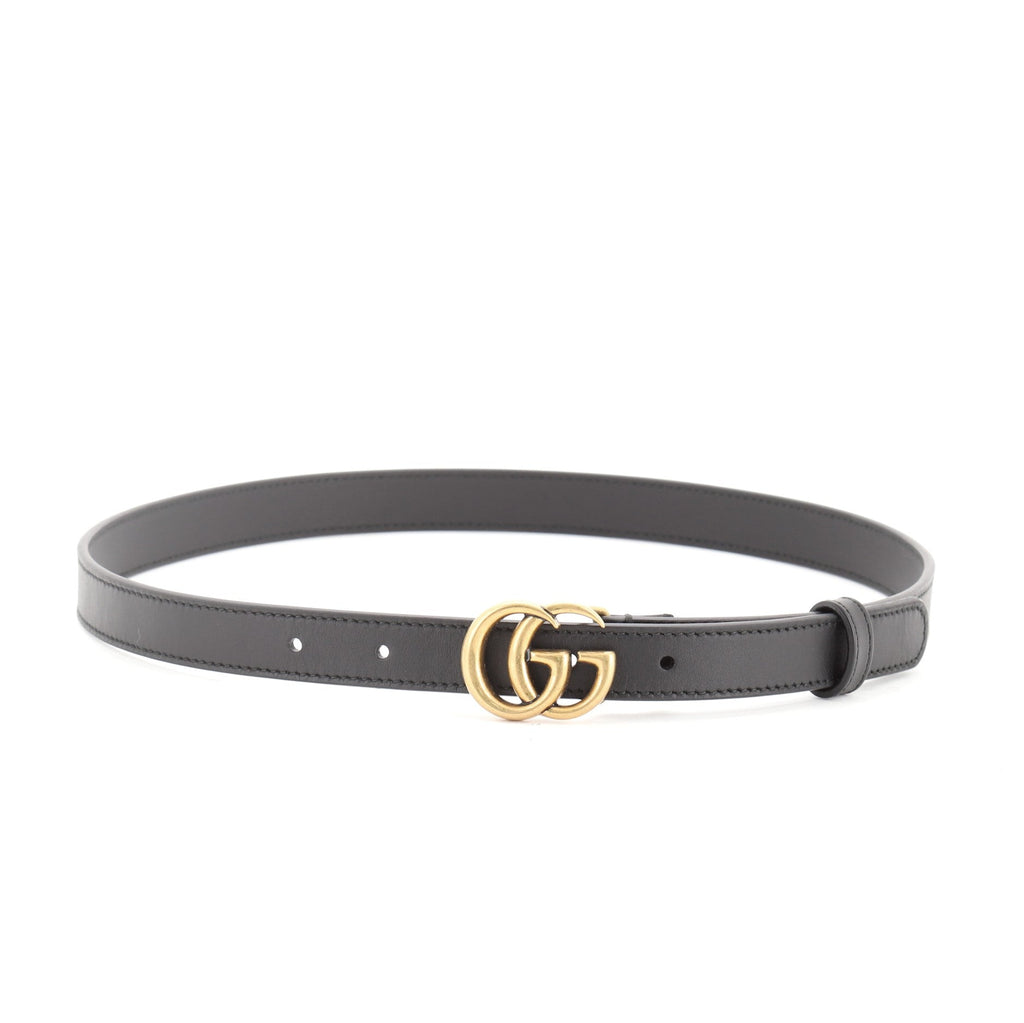 GG Marmont Belt Leather Thin 75