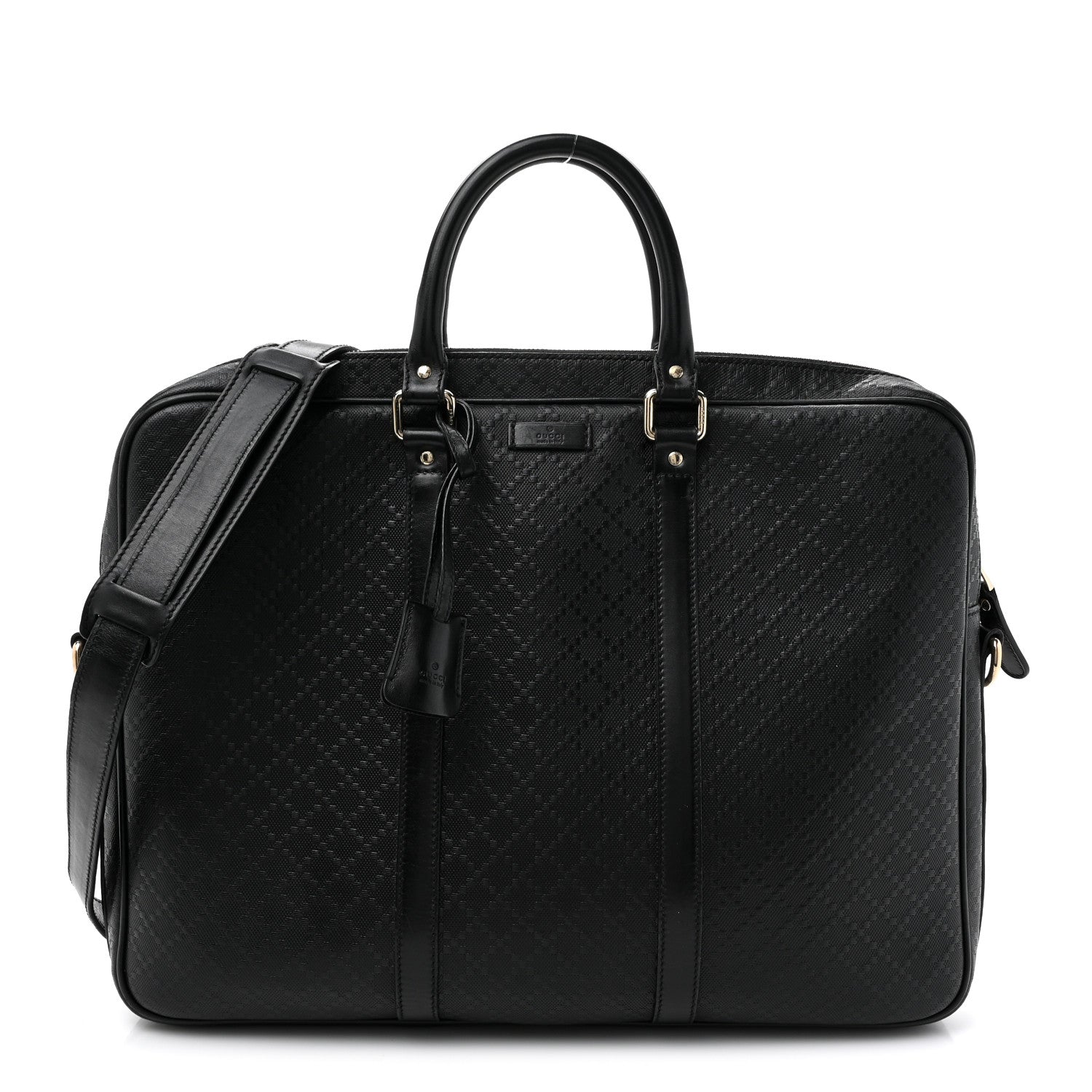 Diamante Signature Briefcase Black