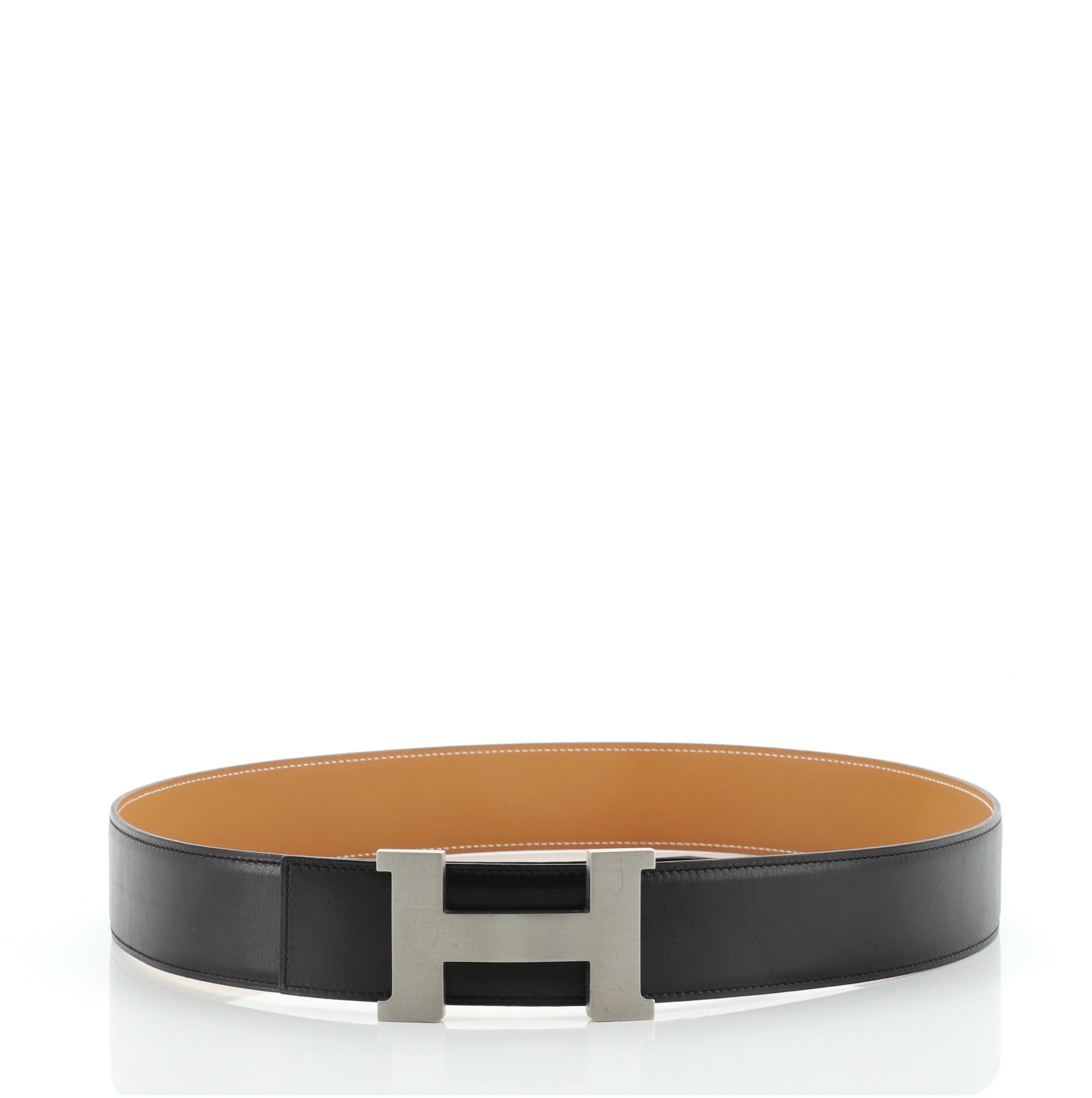 Constance Reversible Belt Leather Wide 90