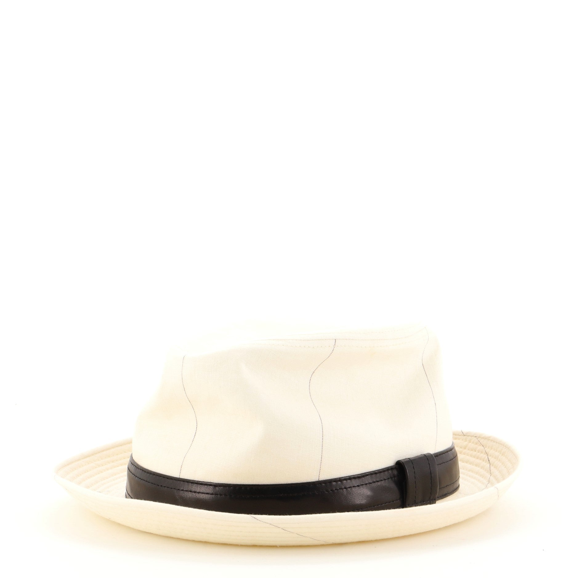 Fedora Hat Linen Large