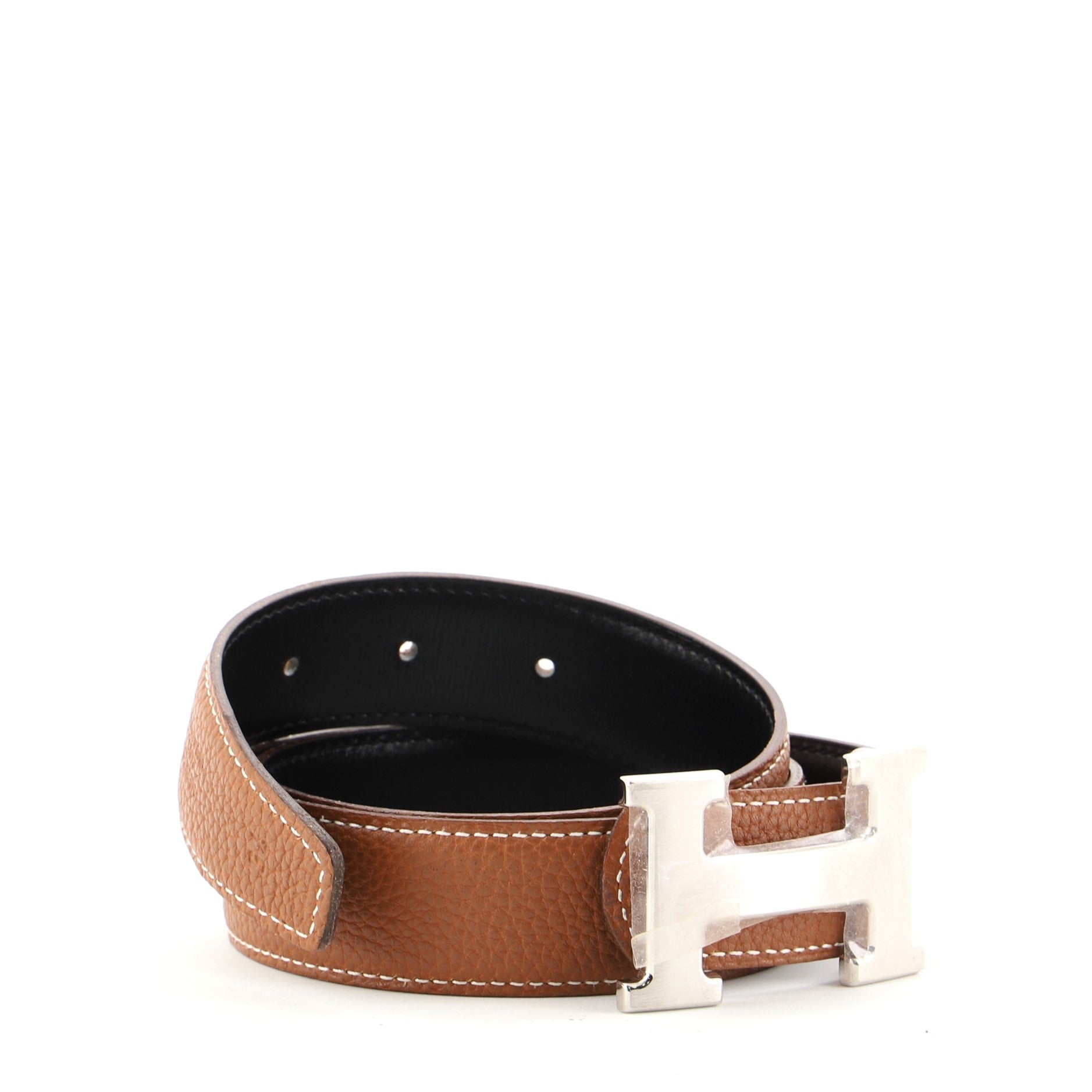 Constance Reversible Belt Leather Thin 75