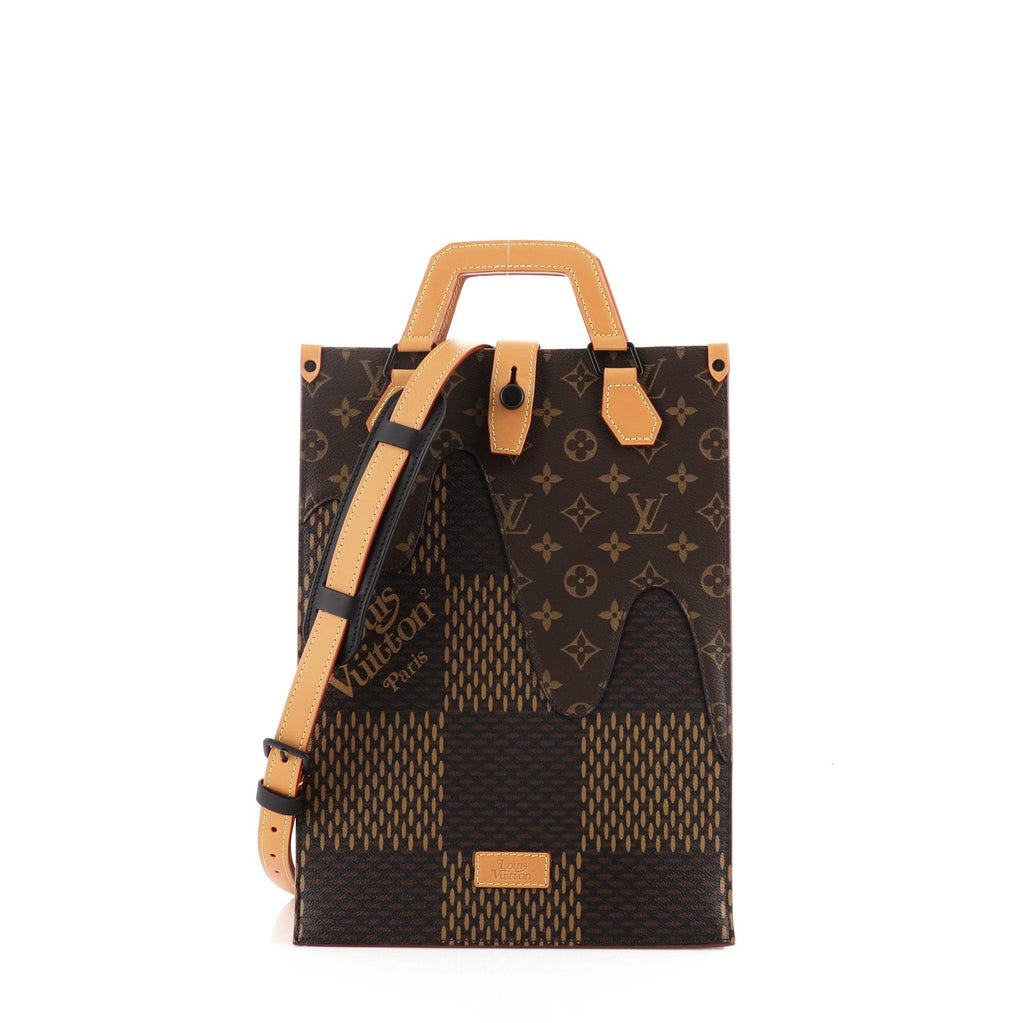 Nigo Tote Limited Edition Giant Damier and Monogram Canvas Mini