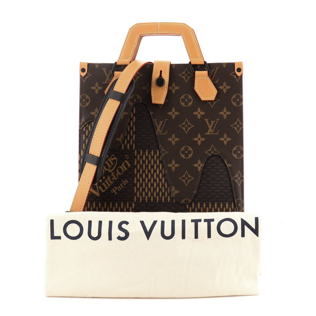 Nigo Tote Limited Edition Giant Damier and Monogram Canvas Mini