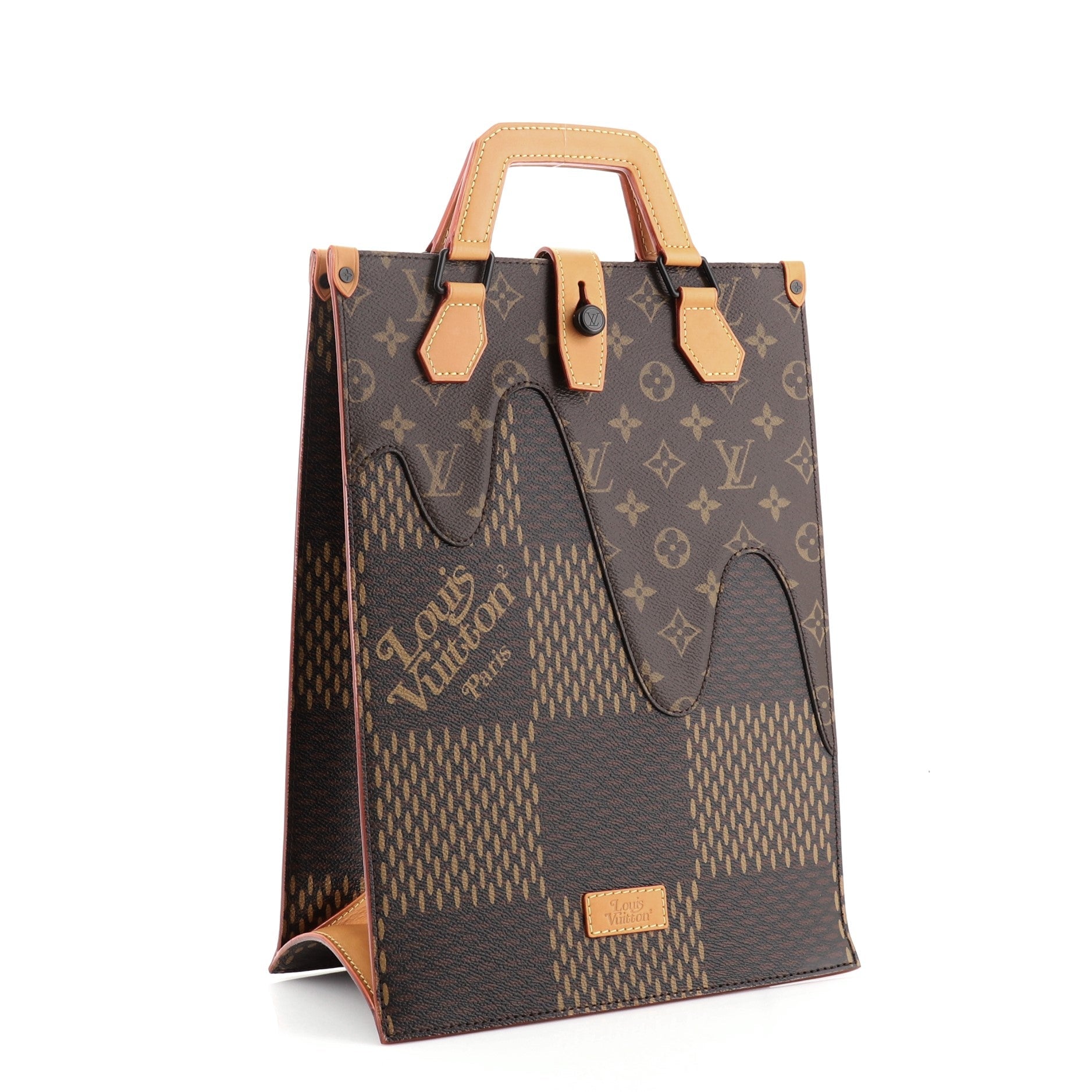 Nigo Tote Limited Edition Giant Damier and Monogram Canvas Mini