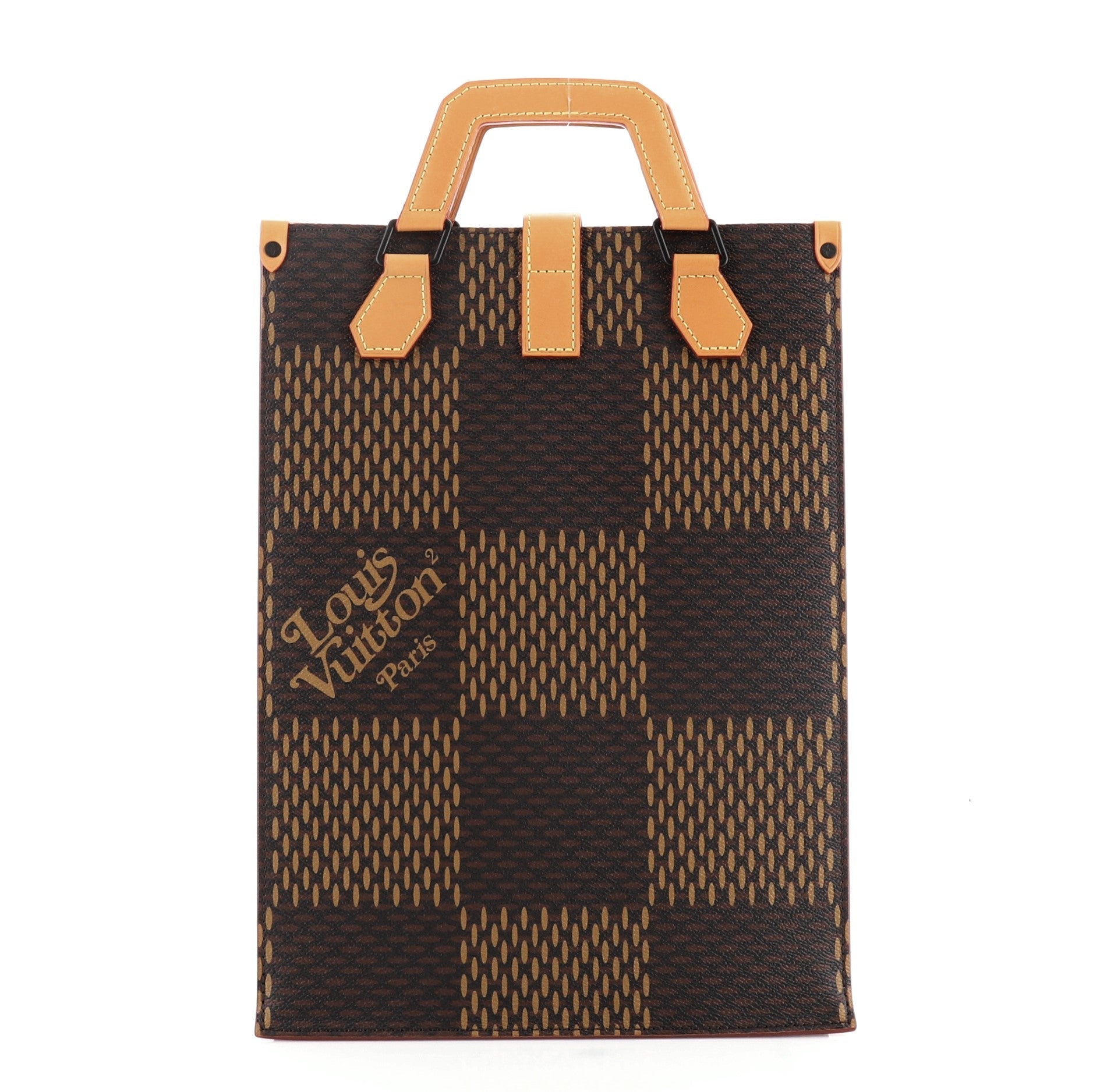 Nigo Tote Limited Edition Giant Damier and Monogram Canvas Mini