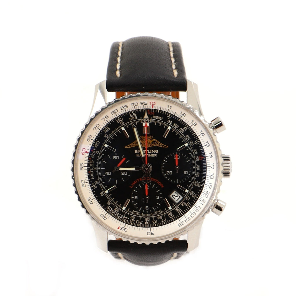 Navitimer Limited Edition AOPA Chronograph Automatic Watch Stainless Steel and Leather 42